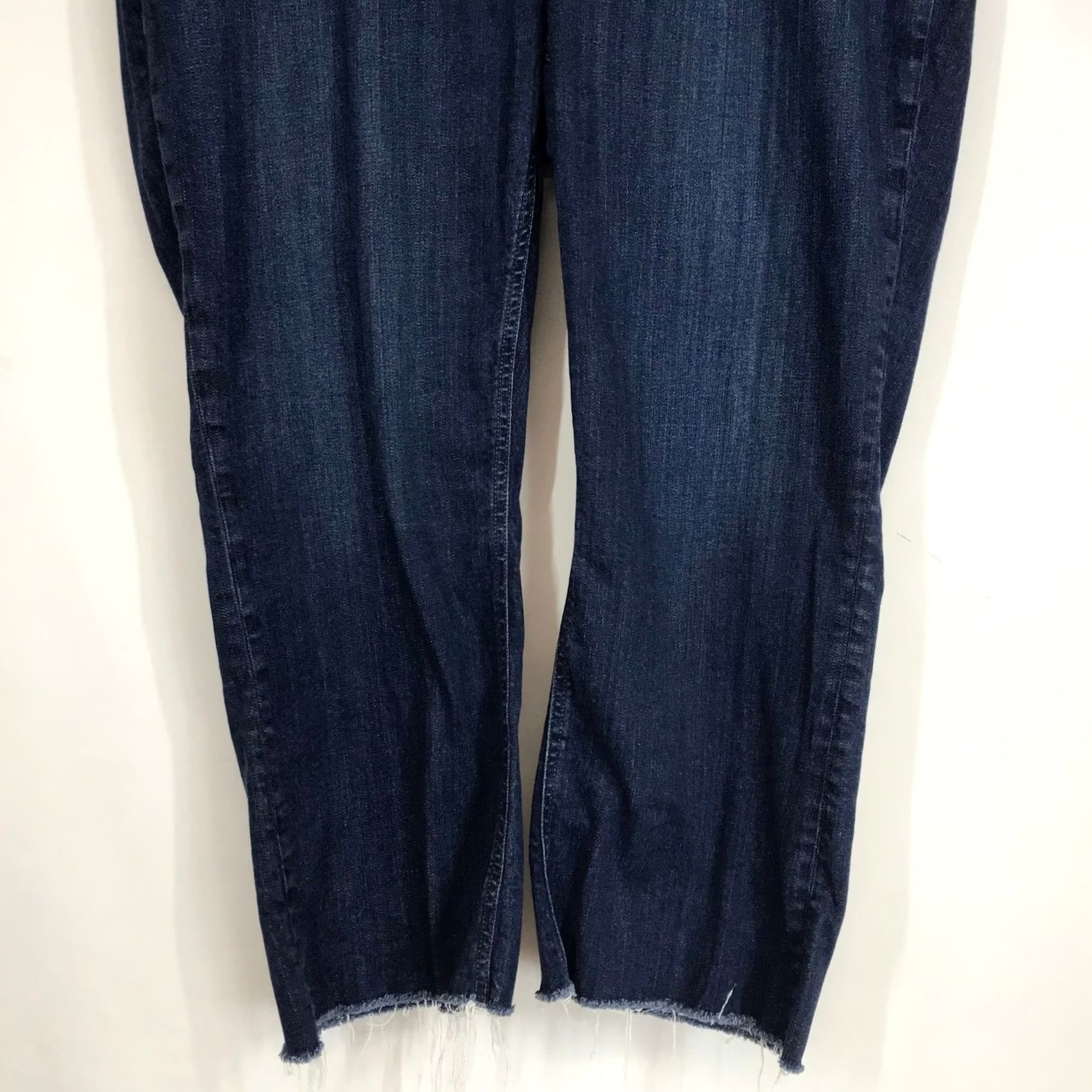 J.Crew J.CREW Dark Wash Denim Bootcut Crop Jeans 9 Inch Demi Boot 36 Women's Vintage? No Size 25" / US 0 / IT 36 - 3 Thumbnail