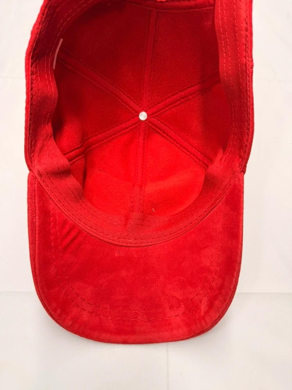 Other NEW Red Suede Baseball Cap - Premium Hat #034 Size ONE SIZE - 5 Thumbnail