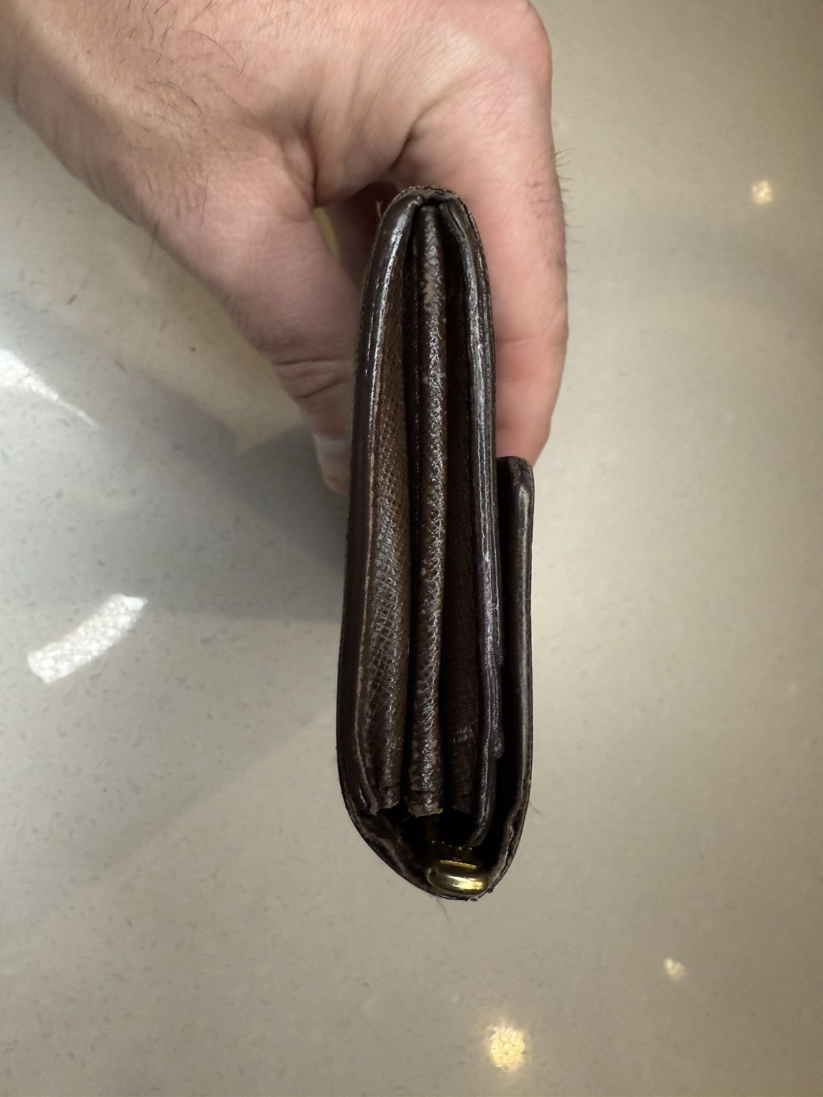 Louis Vuitton Louis Vuitton Damier Ebene Sarah Wallet – Timeless Elegance Size ONE SIZE - 22 Thumbnail