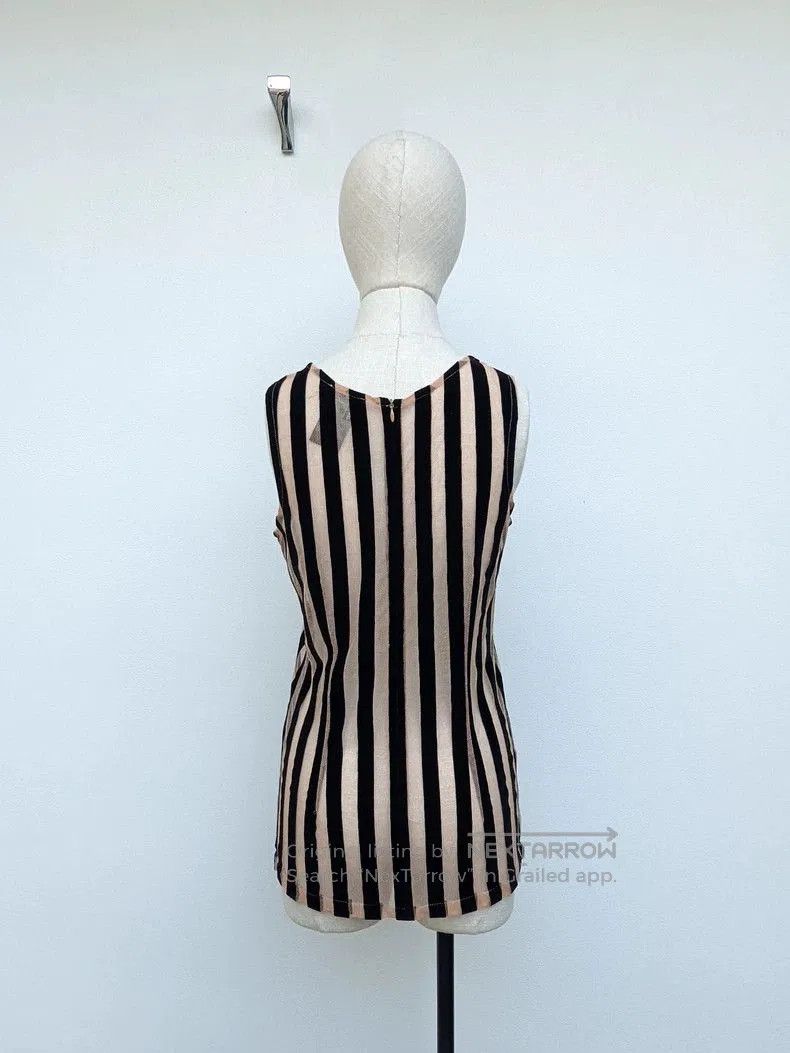 Ann Demeulemeester Ann Demeulemeester Striped Lace Vest. Size US S / EU 44-46 / 1 - 3 Thumbnail