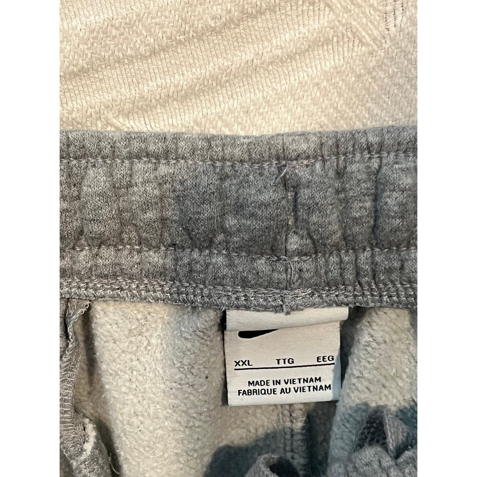 Nike Nike Gray Sweatpants Cuffed Ankle Mens XXL Size US 40 / EU 56 - 3 Thumbnail