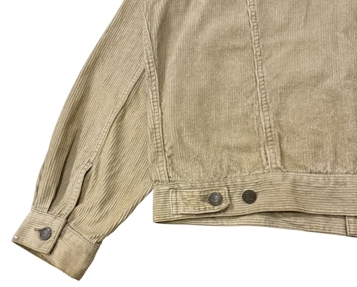 Vintage Lucky Strike Corduroy Trucker Western Jacket