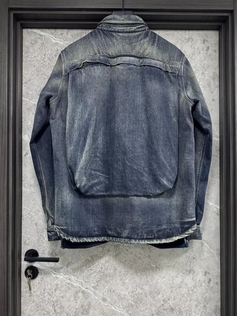 Rick Owens rick owens Gradient wash denim jacket 2504-Nextarrow Size US M / EU 48-50 / 2 - 2 Thumbnail