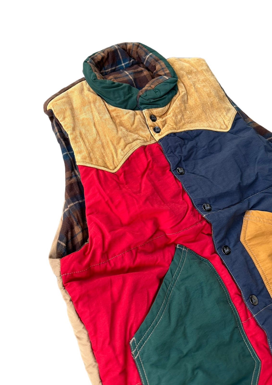 GRN Grn reversivble puffer jacket sleeveless Size US XL / EU 56 / 4 - 4 Thumbnail