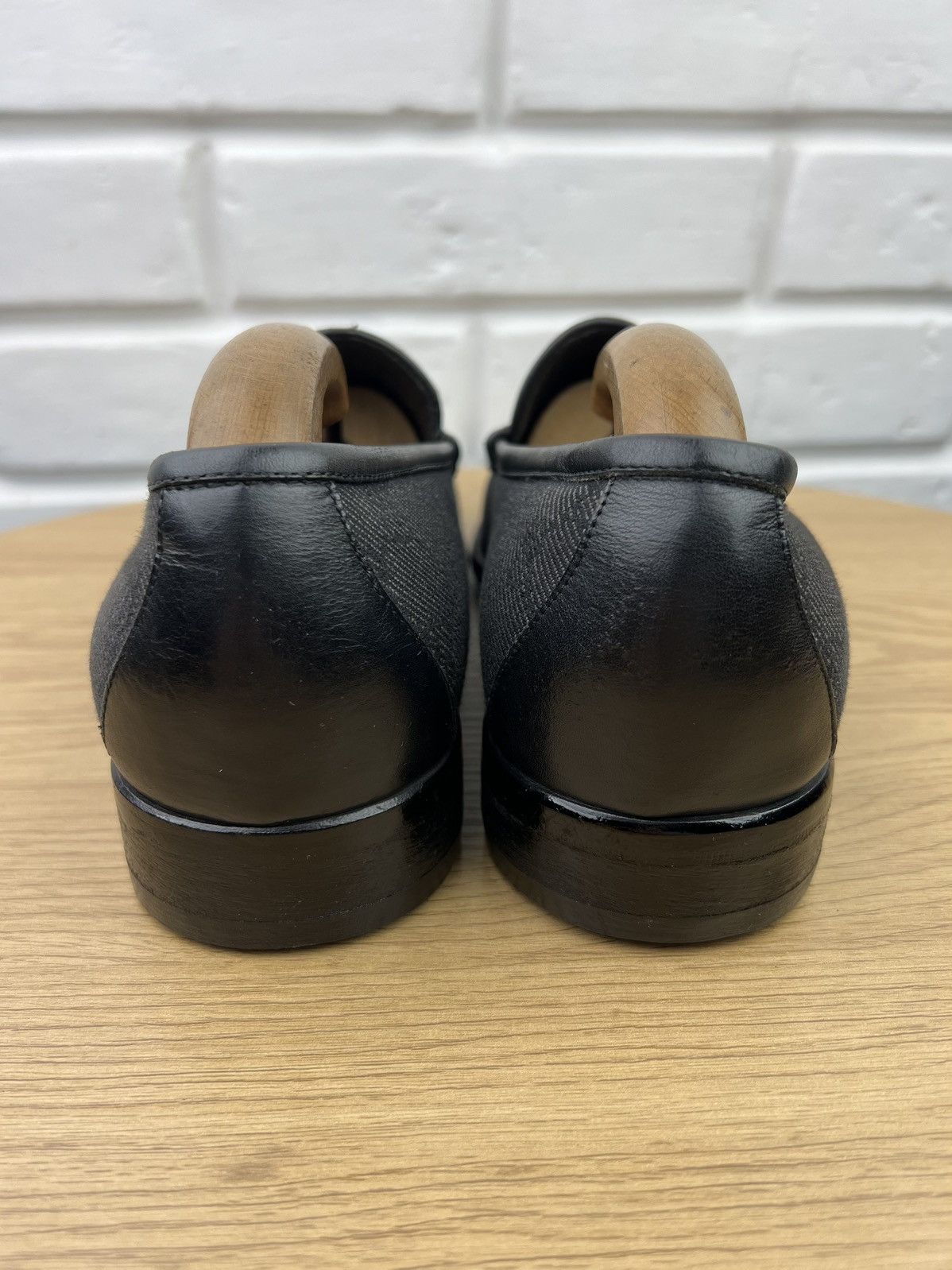 Gucci GUCCI Loafers Leather Shoes Jordaan GG Monogram Canvas Size US 9 / EU 42 - 8 Thumbnail