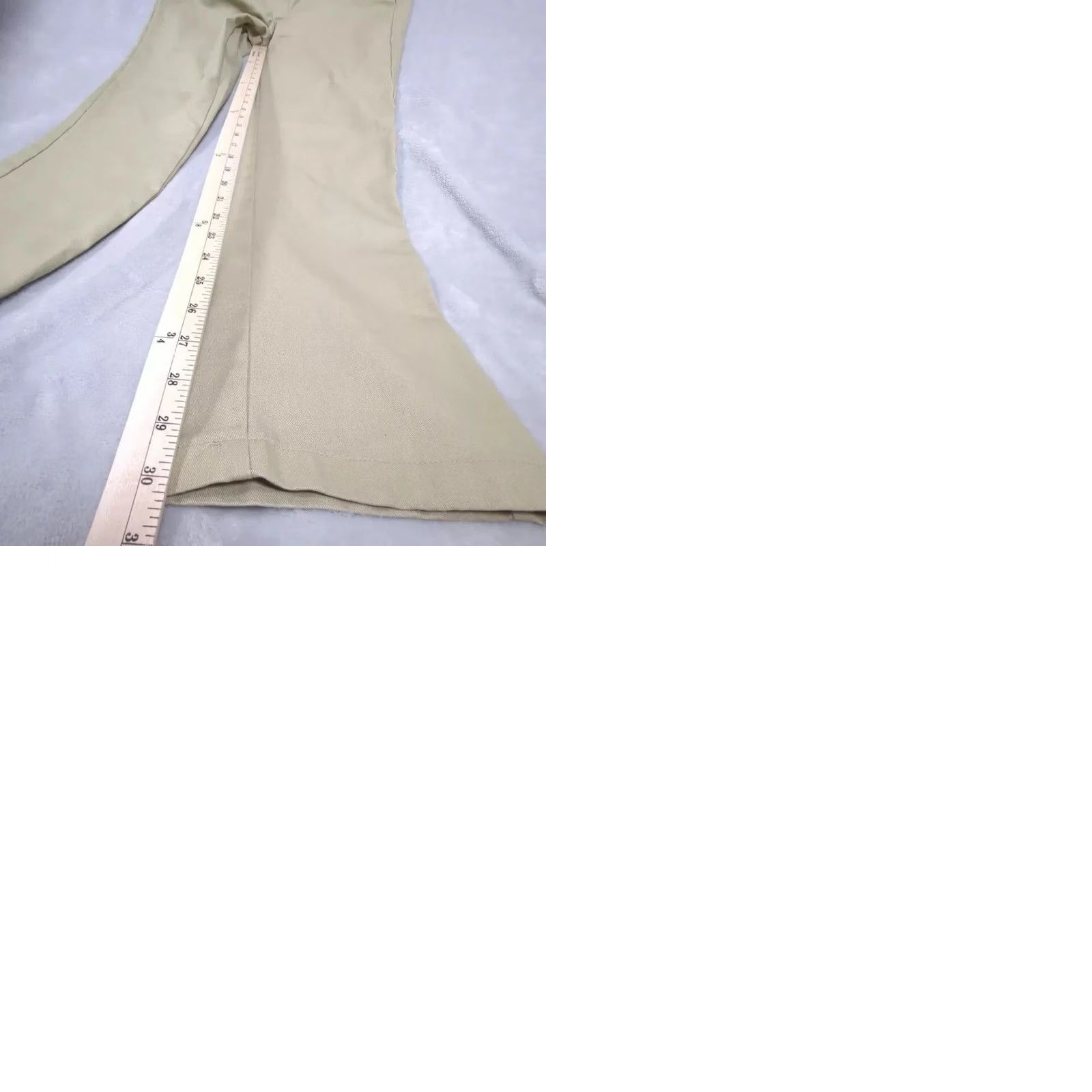Dickies Dickies Slim Straight Chino Pants Mens 32x30 Beige Cotton Blend Zip Fly Size US 32 / EU 48 - 10 Thumbnail