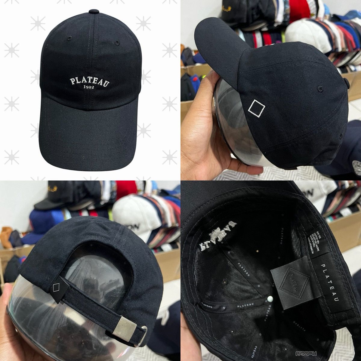Other Plateau 1982 Cotton Baseball Cap Size ONE SIZE - 2 Thumbnail
