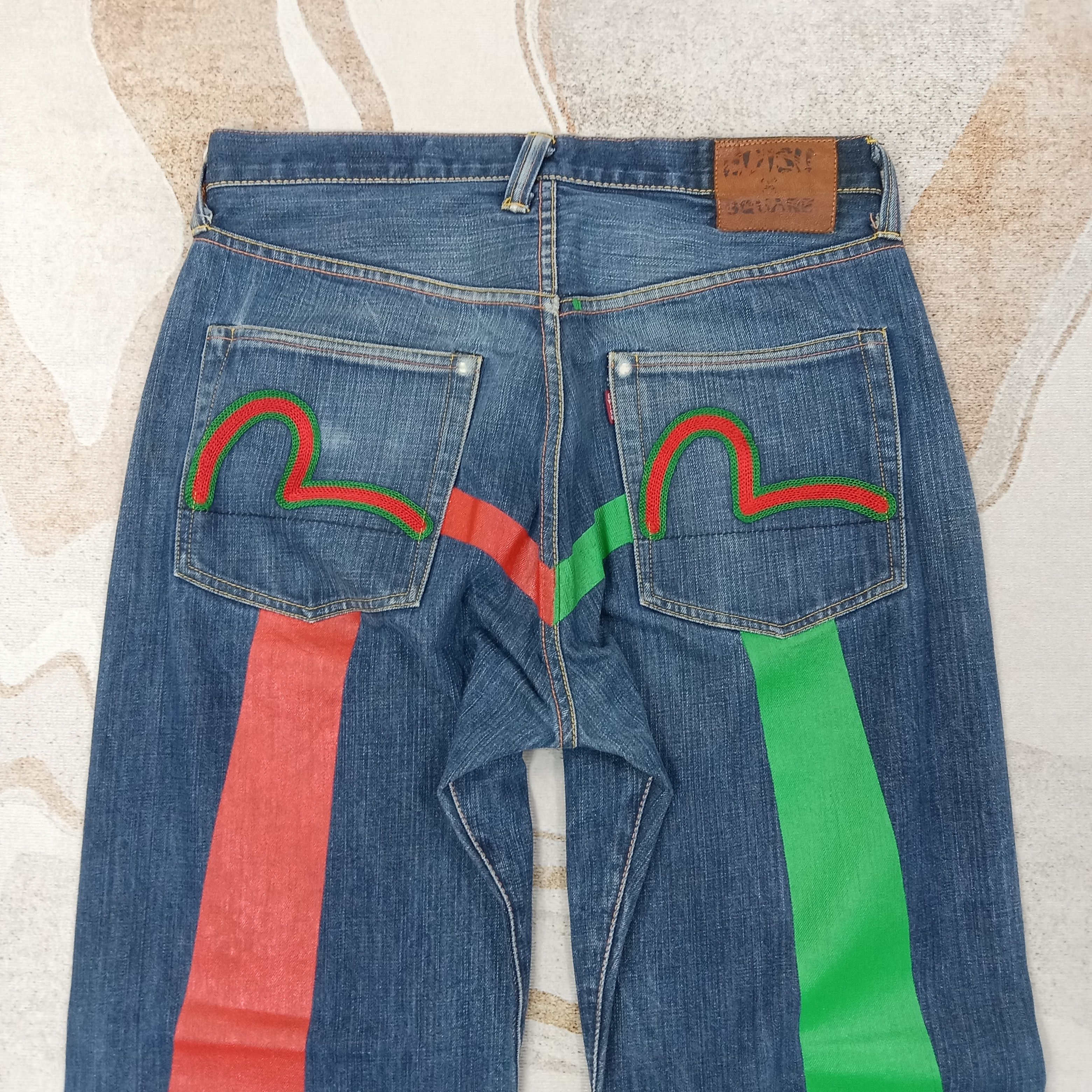Evisu Evisu Japanese Brand Custom Daicock Denim Jeans C258N4 Size US 32 / EU 48 - 2 Thumbnail