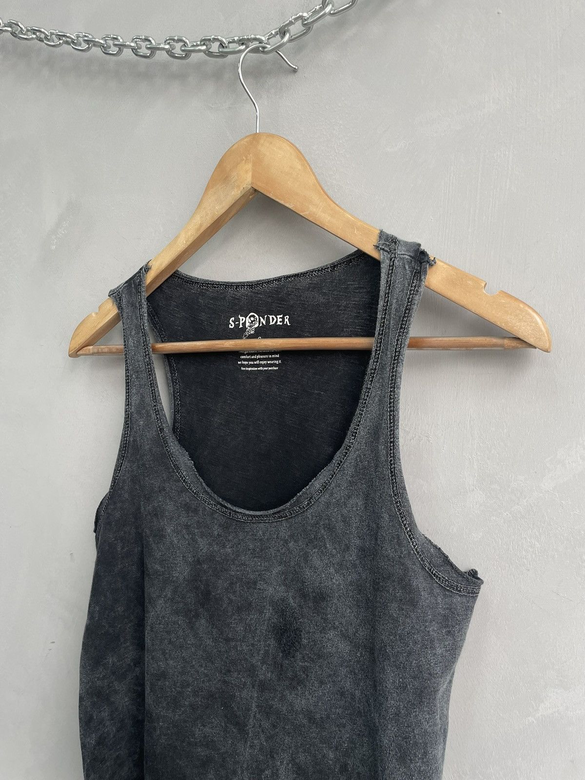 Hysteric Glamour Rare washed fly washed tank top rare hystericglamour style Size S / US 4 / IT 40 - 3 Thumbnail