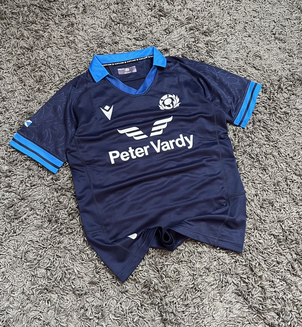 Macron Macron Scotland Rugby 2022/23 Home Jersey Size US S / EU 44-46 / 1 - 1 Thumbnail