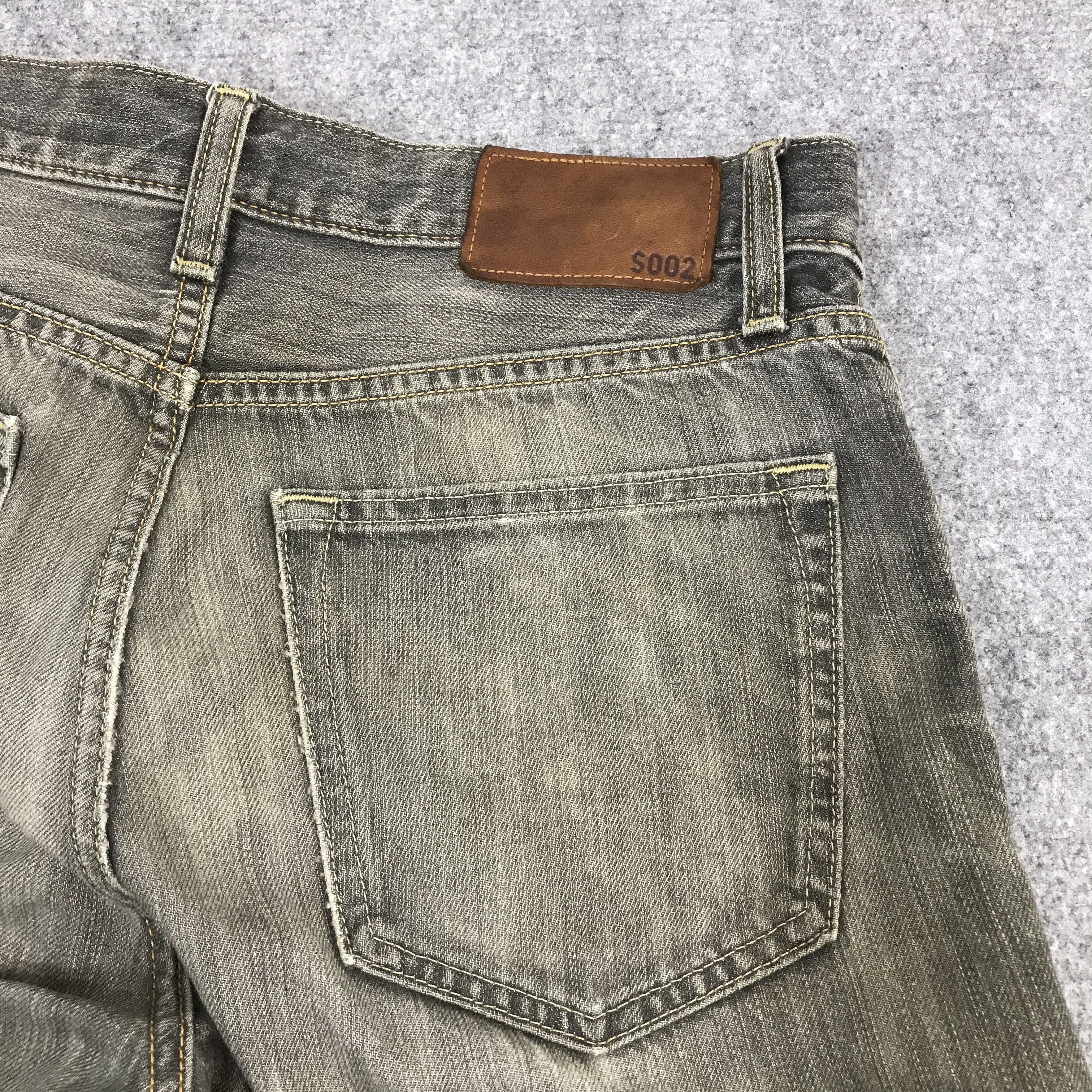 Japanese Brand RUSTY JAPAN UNIQLO DISTRESED DENIM PANTS Size US 29 - 8 Thumbnail