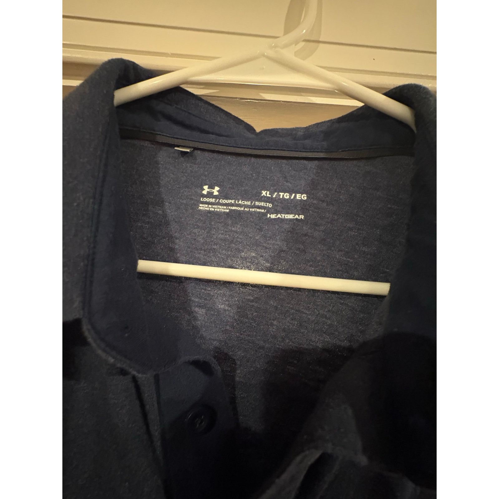 Under Armour Under Armour Men’s HeatGear Polo Shirt – XL – Navy Blue Size US XL / EU 56 / 4 - 4 Thumbnail