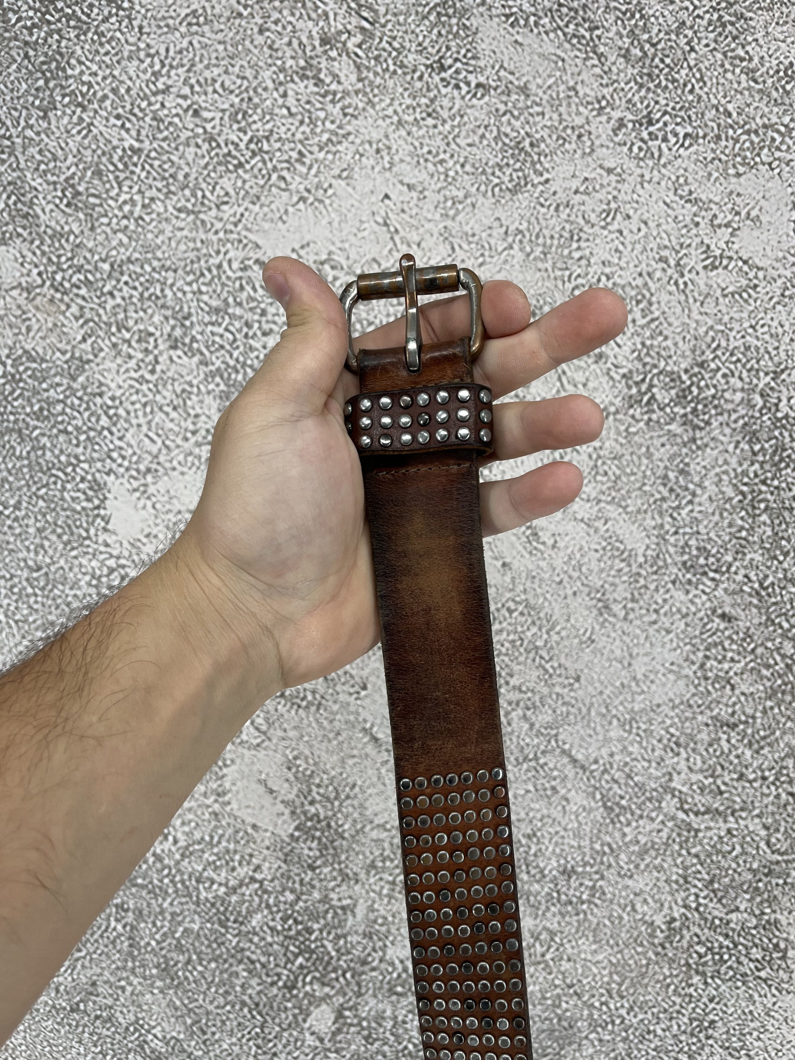 Japanese Brand Vintage 90s Punk Belt Leather Band Rock Y2K 90s Y2K Size ONE SIZE - 2 Thumbnail