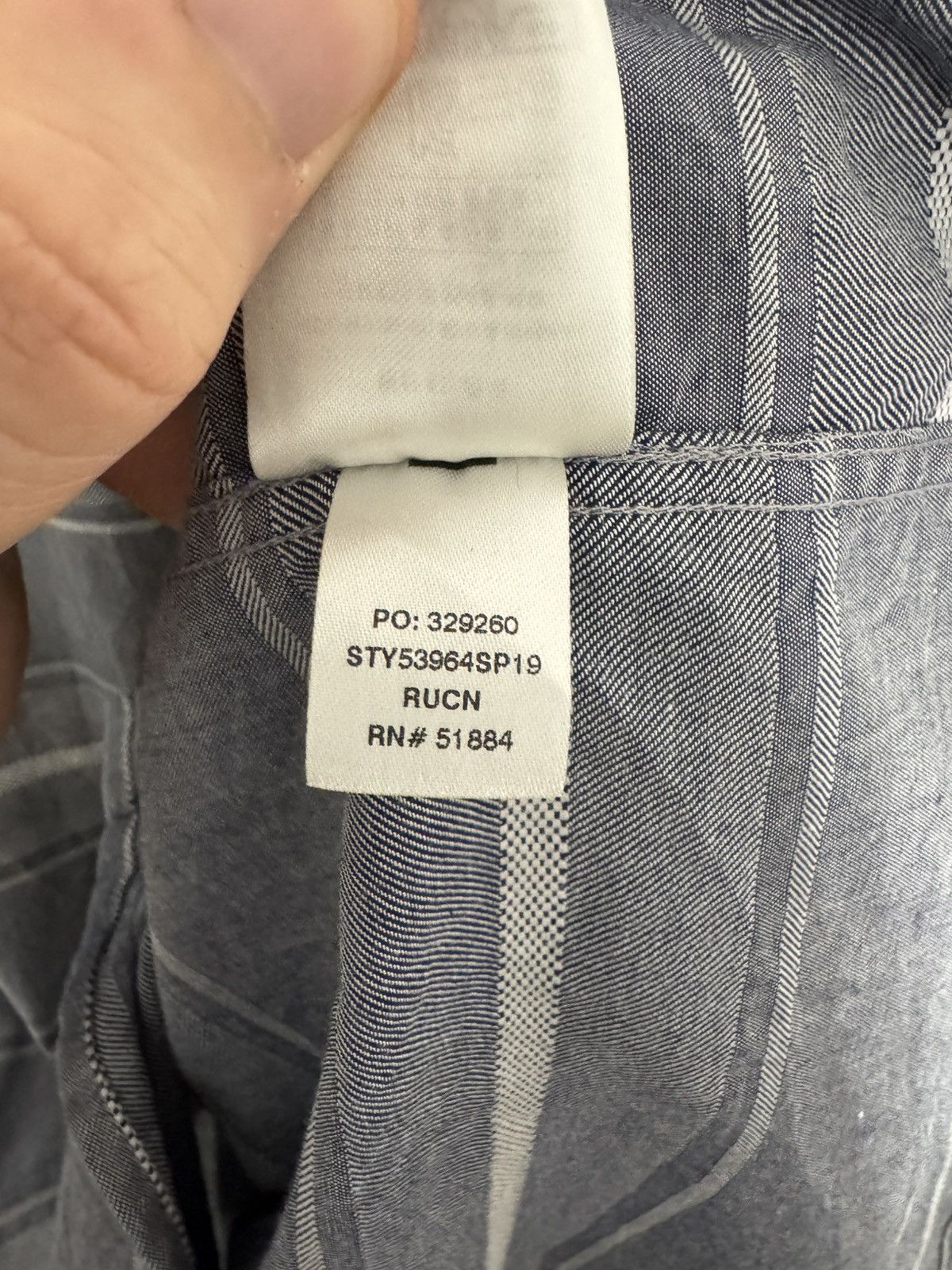 Patagonia M’s Fezzman Shirt - Regular Fit “Rugby Dobby: Classic Navy” Size US L / EU 52-54 / 3 - 5 Thumbnail