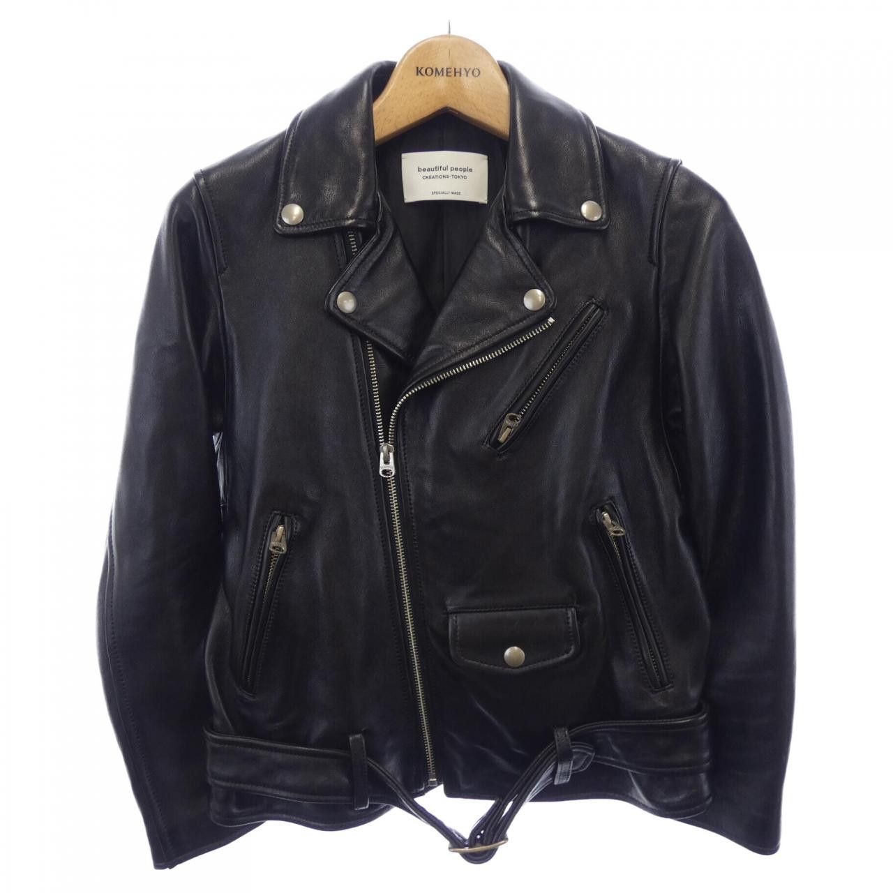 Other beautiful people Leather Jacket Leather Outerwear DUTY FREE for USA