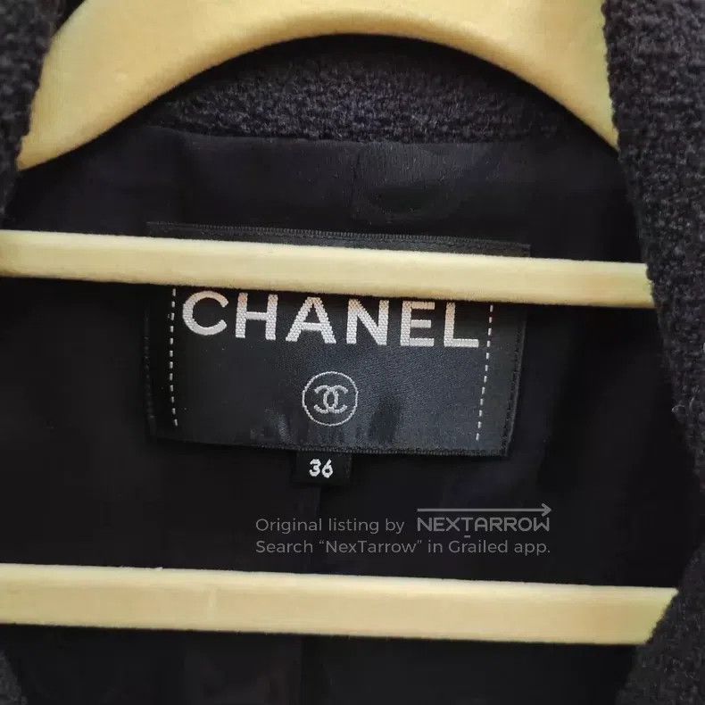 Chanel Chanel Tweed coat Size XS / US 0-2 / IT 36-38 - 3 Thumbnail