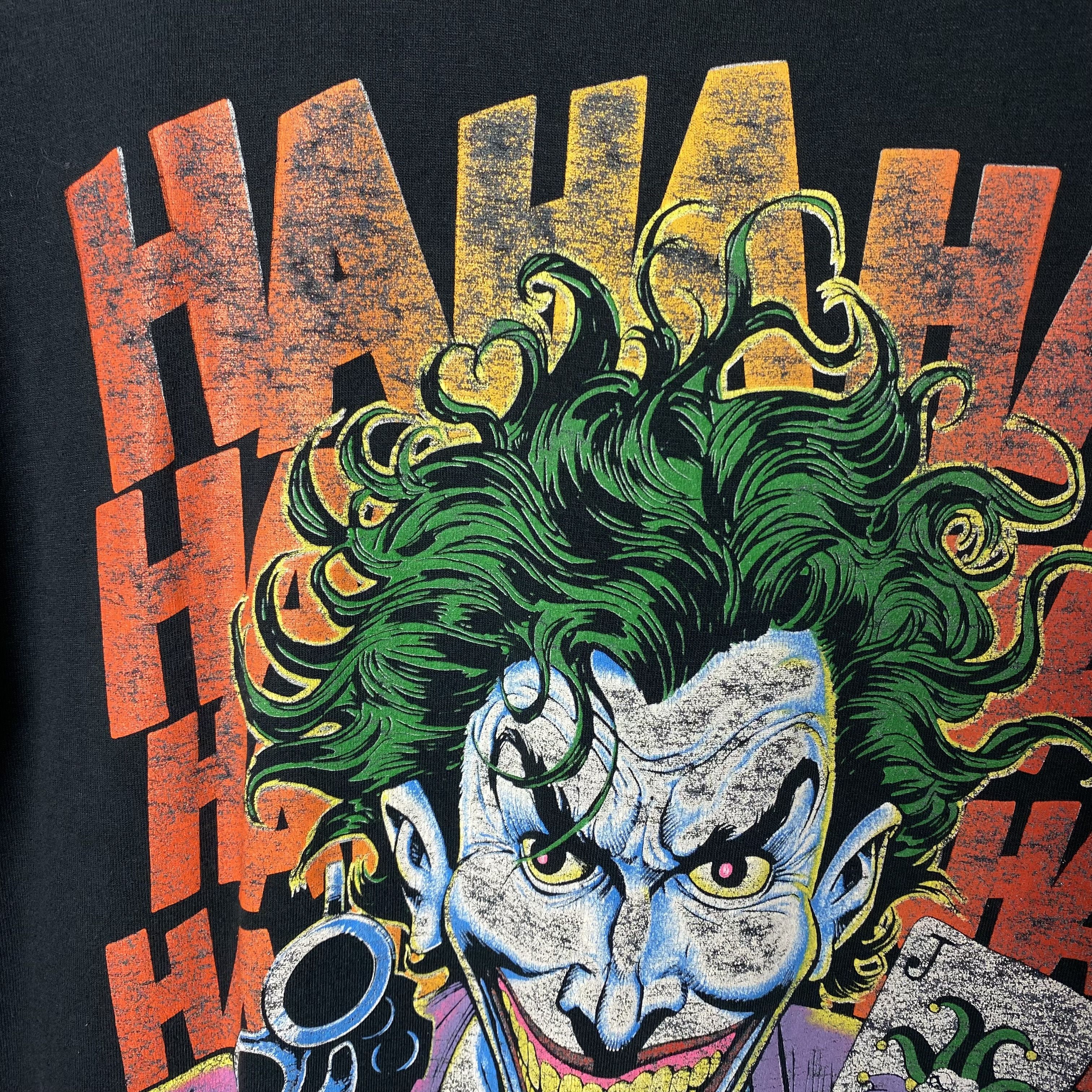 Vintage Batman Joker haha tee M t shirt