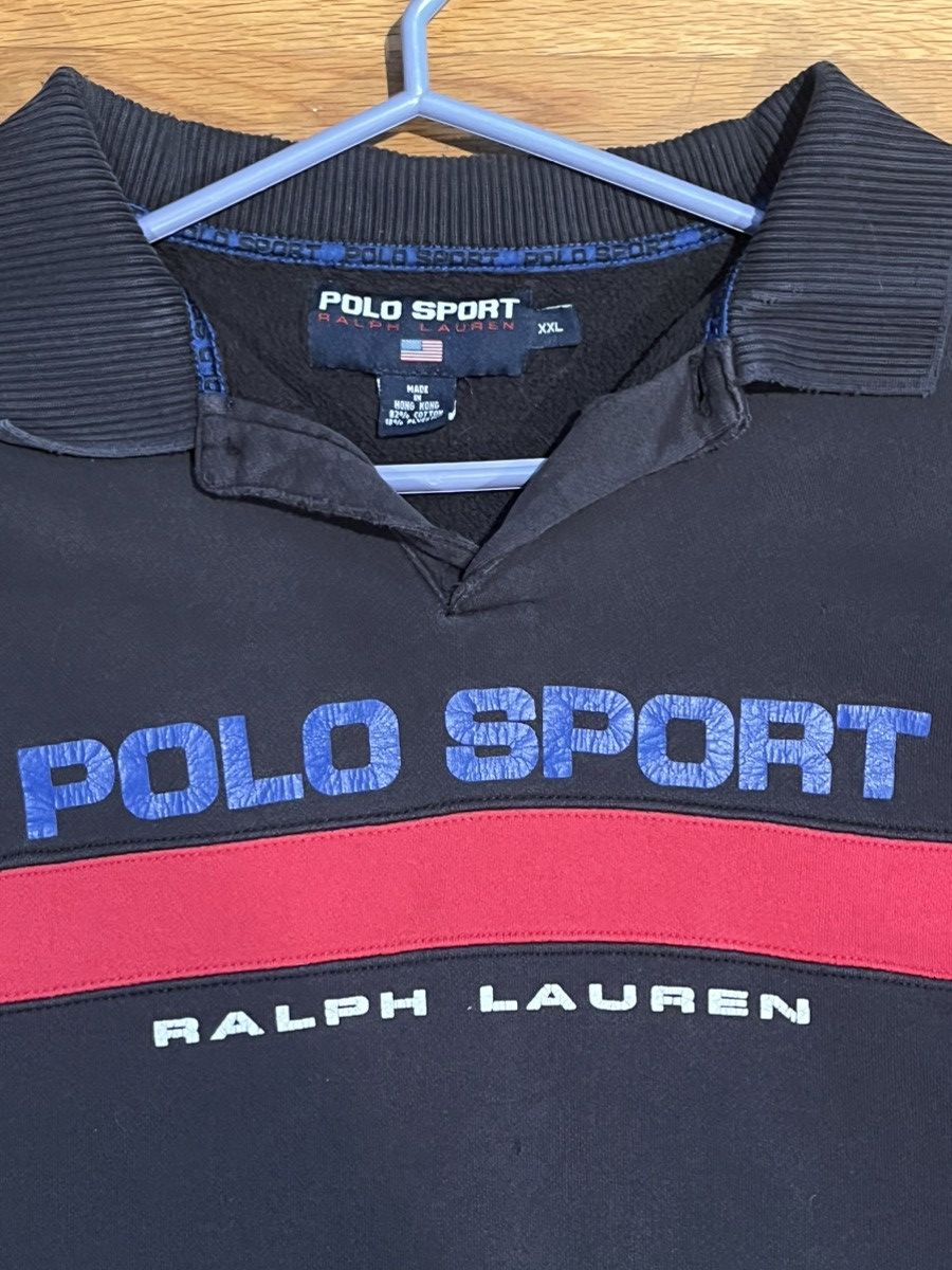 Polo Ralph Lauren × Ralph Lauren × Vintage Polo Sport Sweater Size US L / EU 52-54 / 3 - 3 Thumbnail
