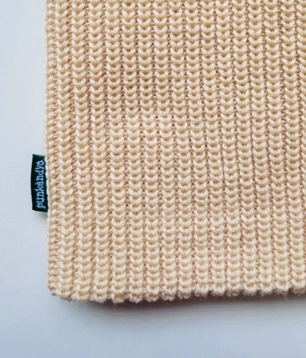 Punk and Yo Punk&Yo Ribbed Beige beanie Size ONE SIZE - 3 Thumbnail