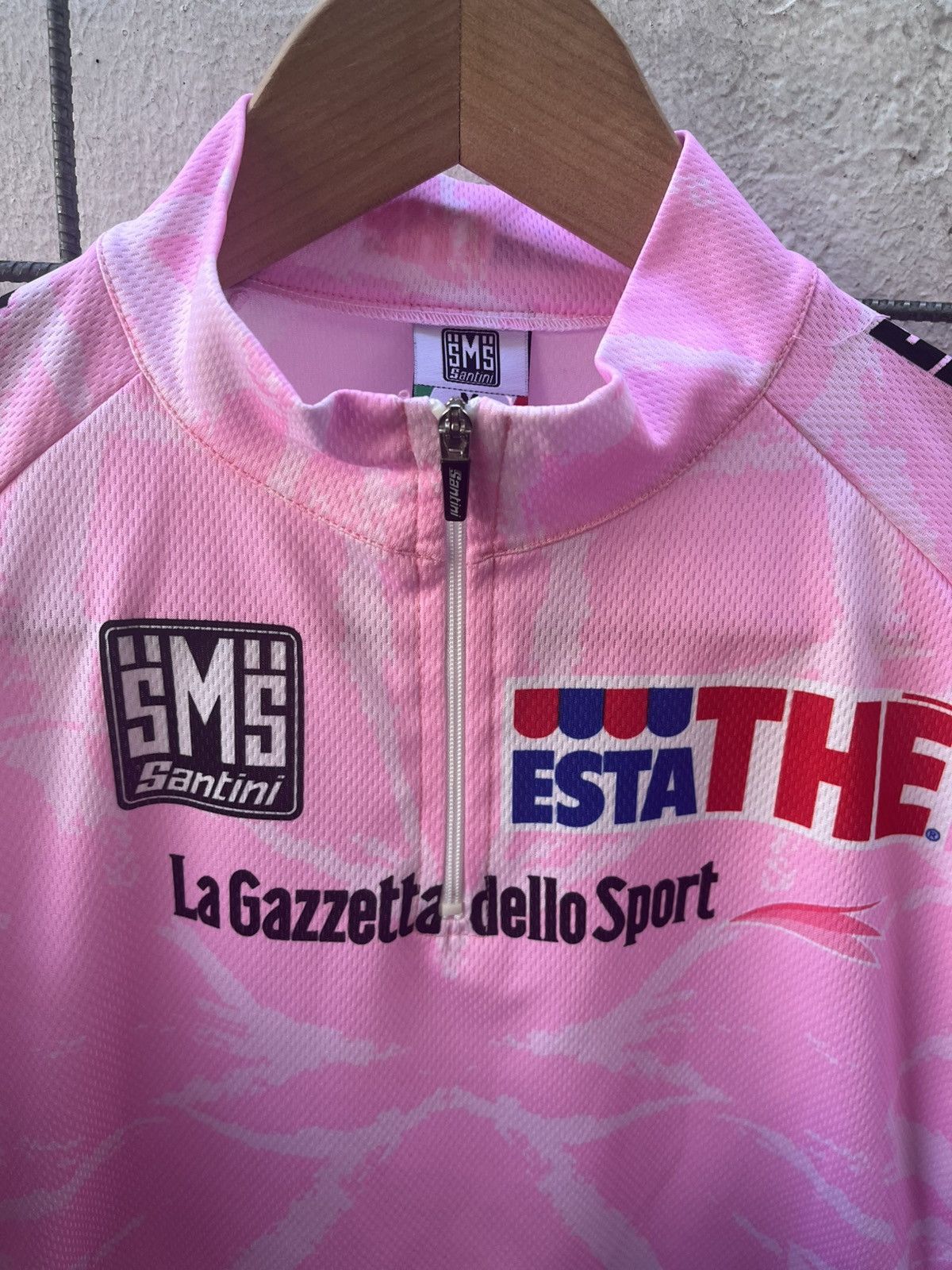 Other SMS Santini Vintage Cycling Racing Jersey Giro d‘Italia Size US M / EU 48-50 / 2 - 5 Thumbnail