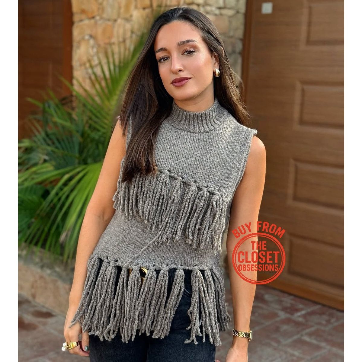 ZARA Wool-Blend Vest Top NWT