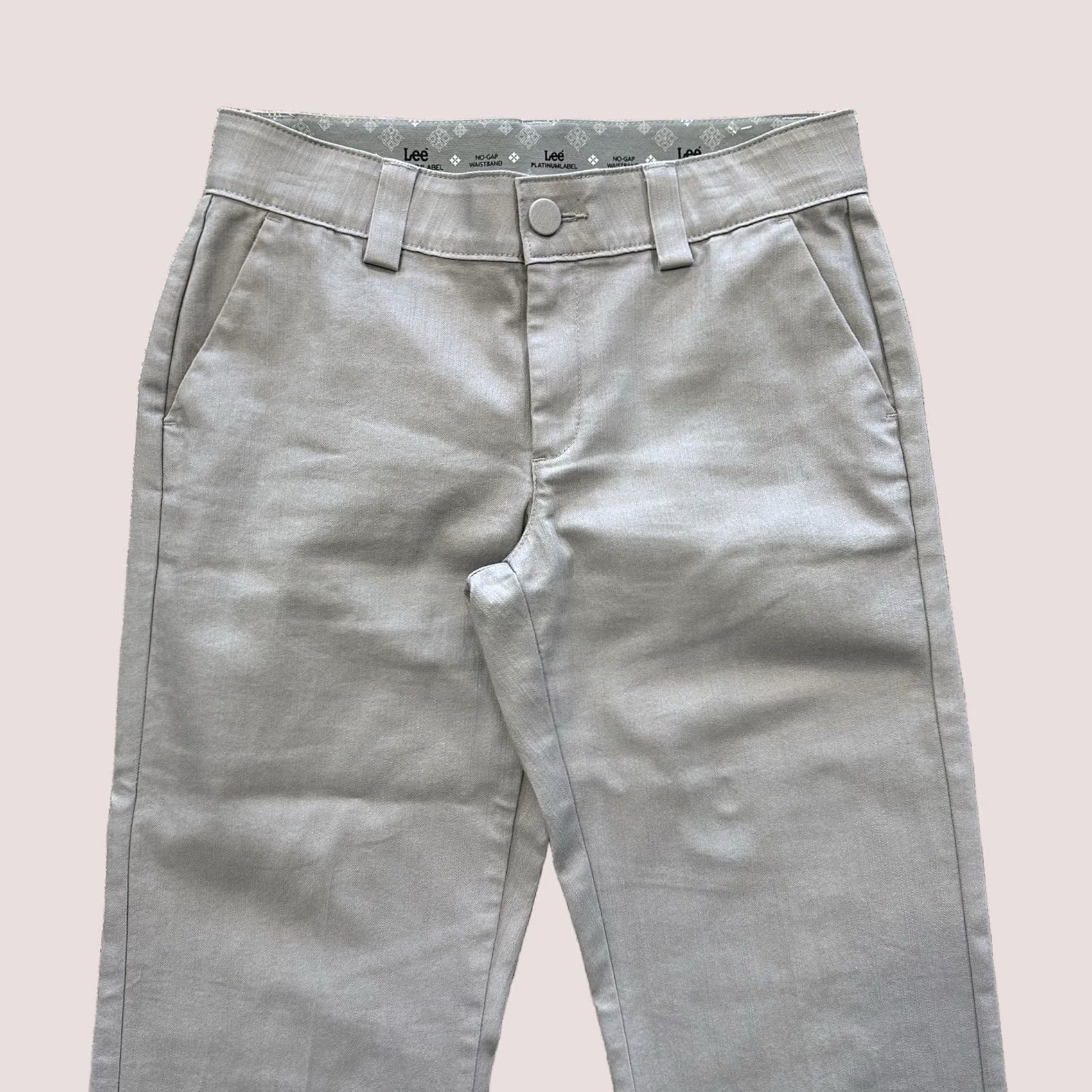 Lee Lee Pants Womens 6 30x32 Mid Rise Straight Trousers Grey Lee Size 28" / US 6 / IT 42 - 1 Thumbnail