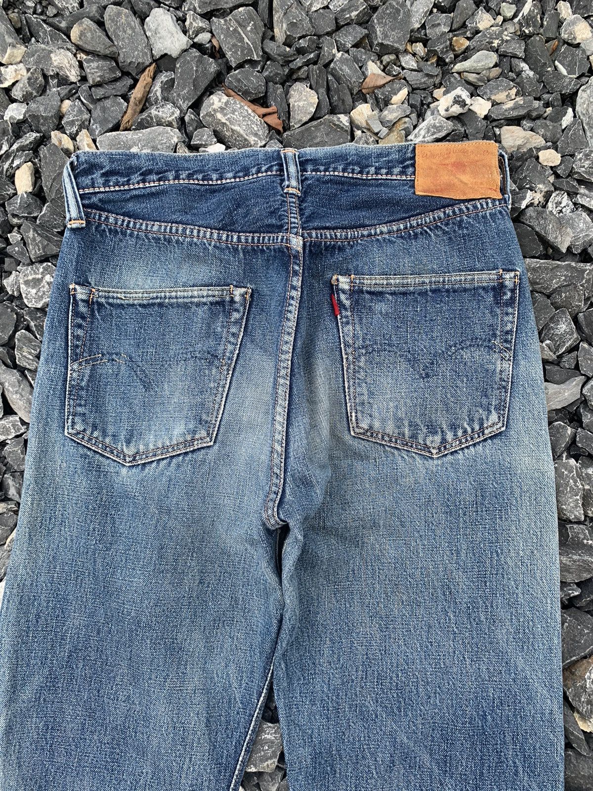Japanese Brand × Warehouse & Co. VINTAGE WAREHOUSE SELVEDGE JAPANESE DISTRESSED DENIM Size US 29 - 6 Thumbnail