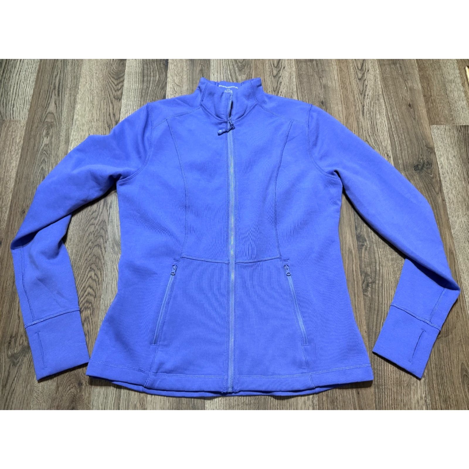 Essentials Amazon Essentials Sweatshirt Shirt Women L Purple Full Zip Long Sleeve Modern Fall Winter Spring Summer Regular Size L / US 10 / IT 46 - 2 Thumbnail