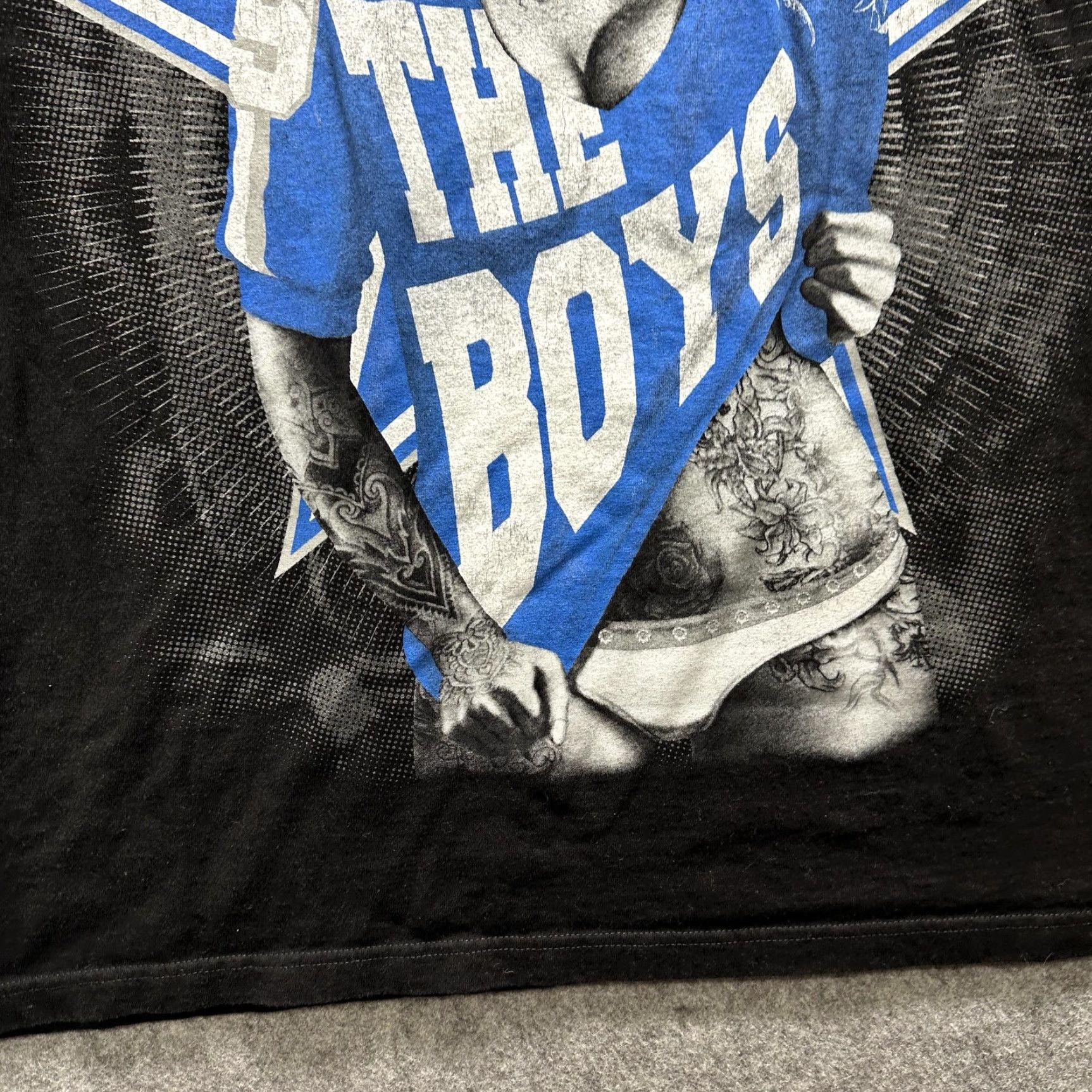 Vintage Street Certified The Boys Shirt Mens 3XL Black Tattoo Pinup Cowboys Marilyn Size US XXL / EU 58 / 5 - 6 Thumbnail