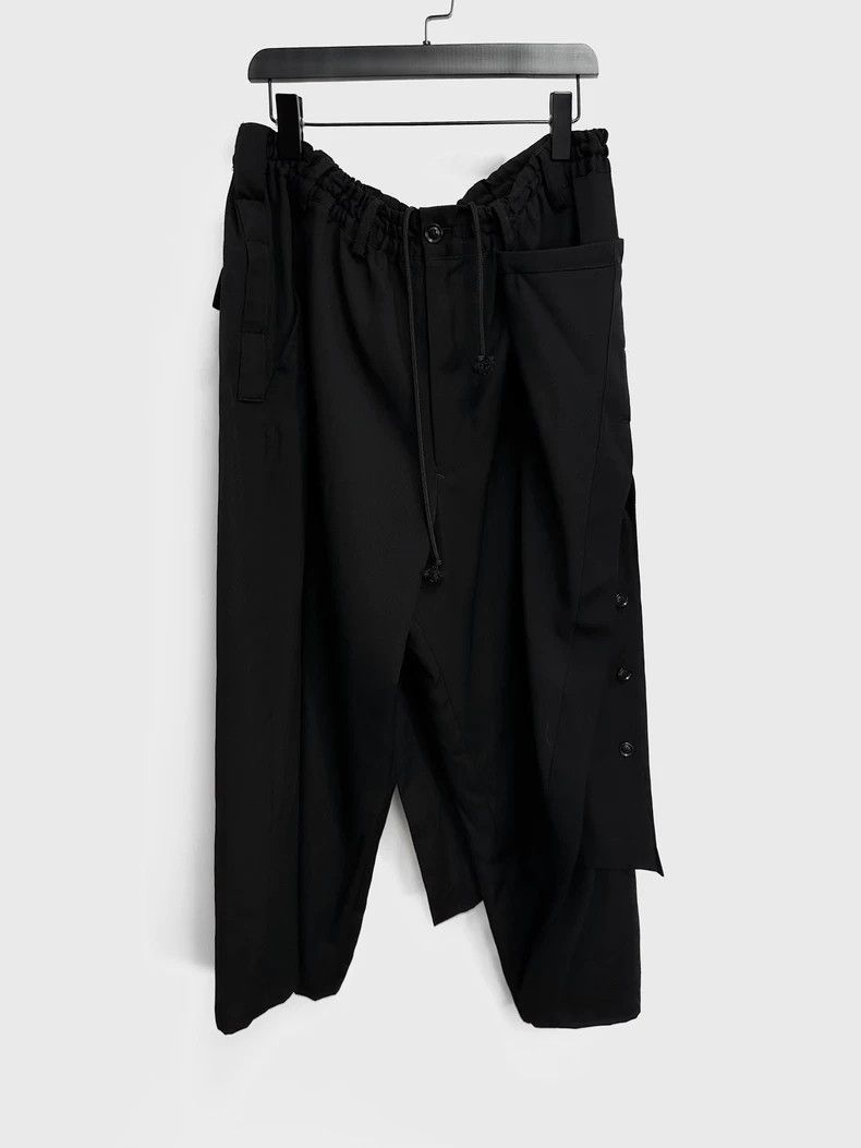 Yohji Yamamoto Yohji Yamamoto size 3 16aw deconstructed wide-leg culottes Size US 28 / EU 44 - 1 Thumbnail