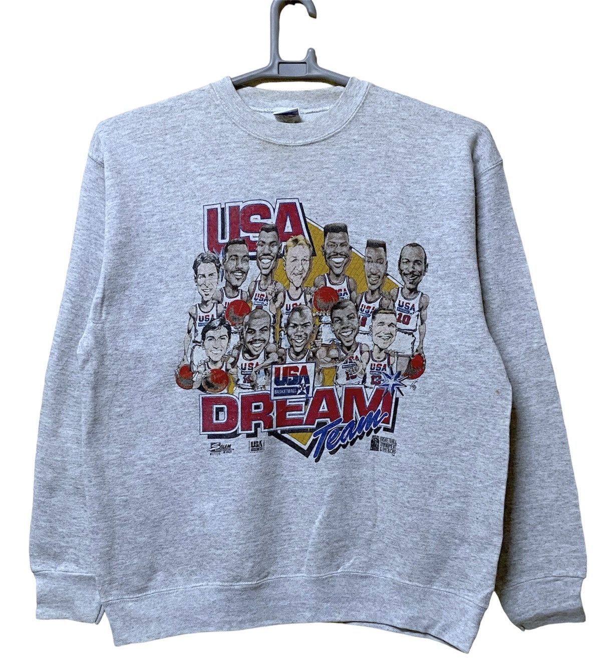 Vintage Vintage 80s USA Basketball Dream Team sweatshirt Size US M / EU 48-50 / 2 - 1 Thumbnail