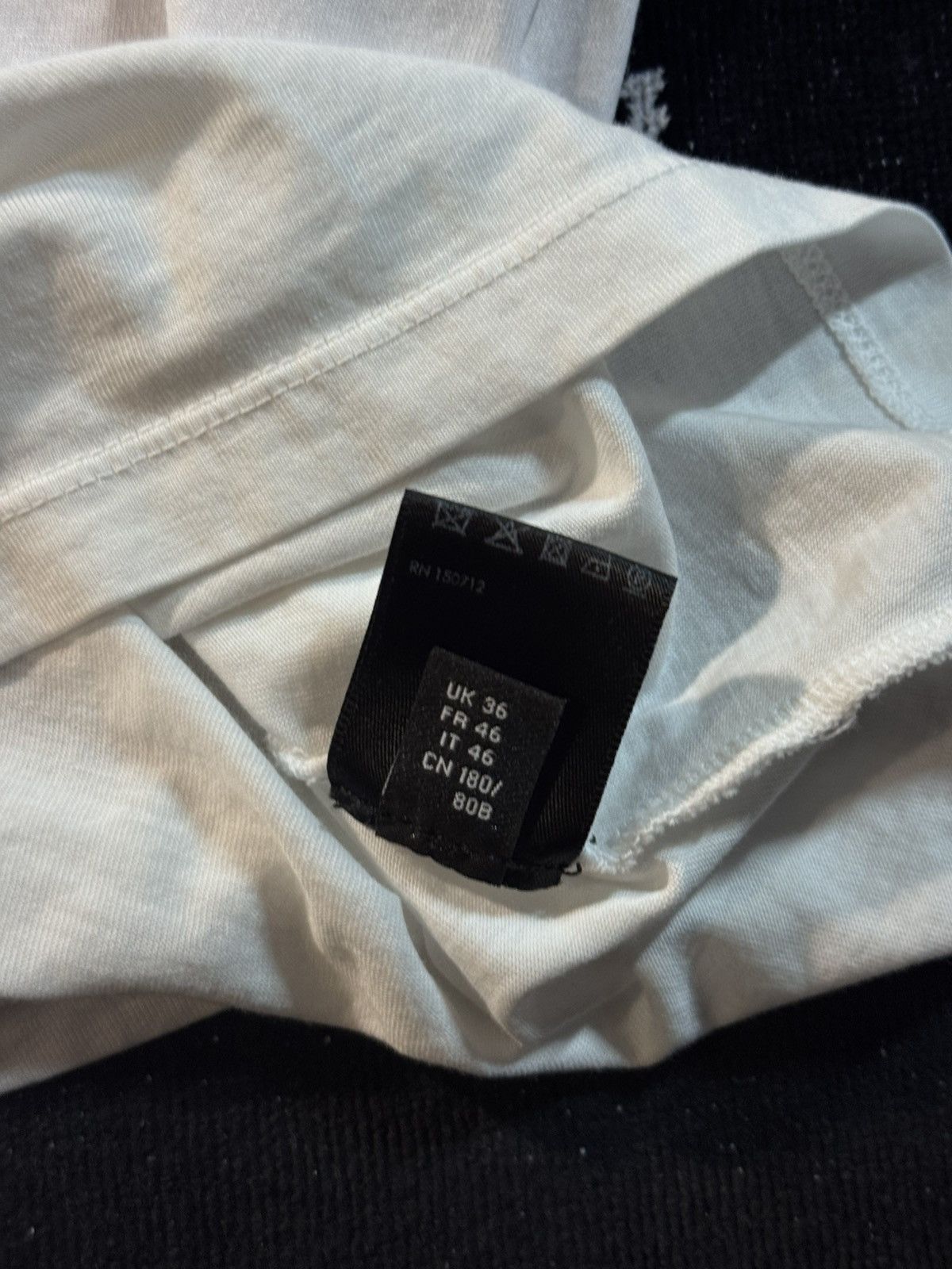 Amiri AMIRI WHITE CORE LOGO TEE Size US S / EU 44-46 / 1 - 10 Thumbnail