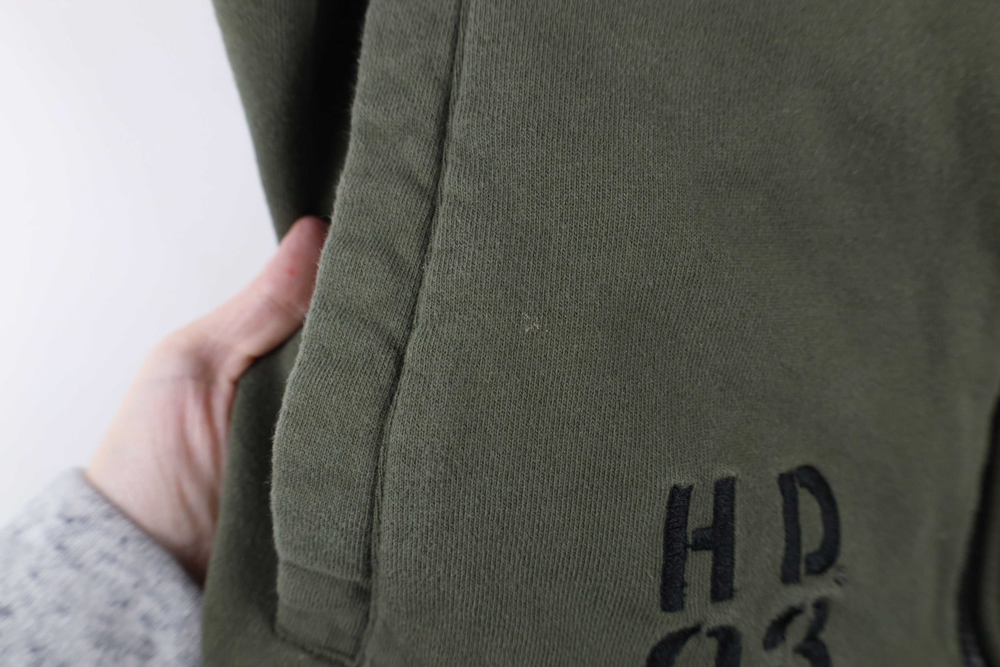 Harley Davidson × Vintage Vintage Y2K Harley Davidson Sleeveless Hoodie Sweatshirt Size US S / EU 44-46 / 1 - 6 Thumbnail