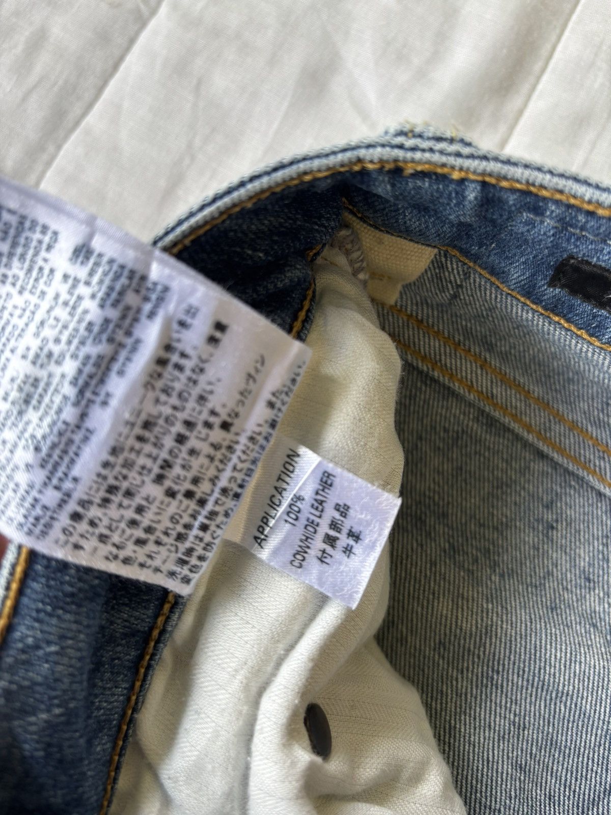 R13 🔥R13 STRAIGHT BOY DISTREESED DENIM JEANS Size 27" / US 4 / IT 40 - 16 Thumbnail