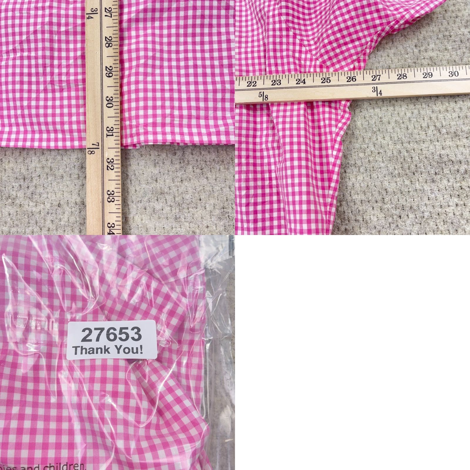 Ralph Lauren Ralph Lauren Shirt Men XL Pink Check Button Up Classic Fit Camp Gingham Cotton Size US XL / EU 56 / 4 - 8 Thumbnail