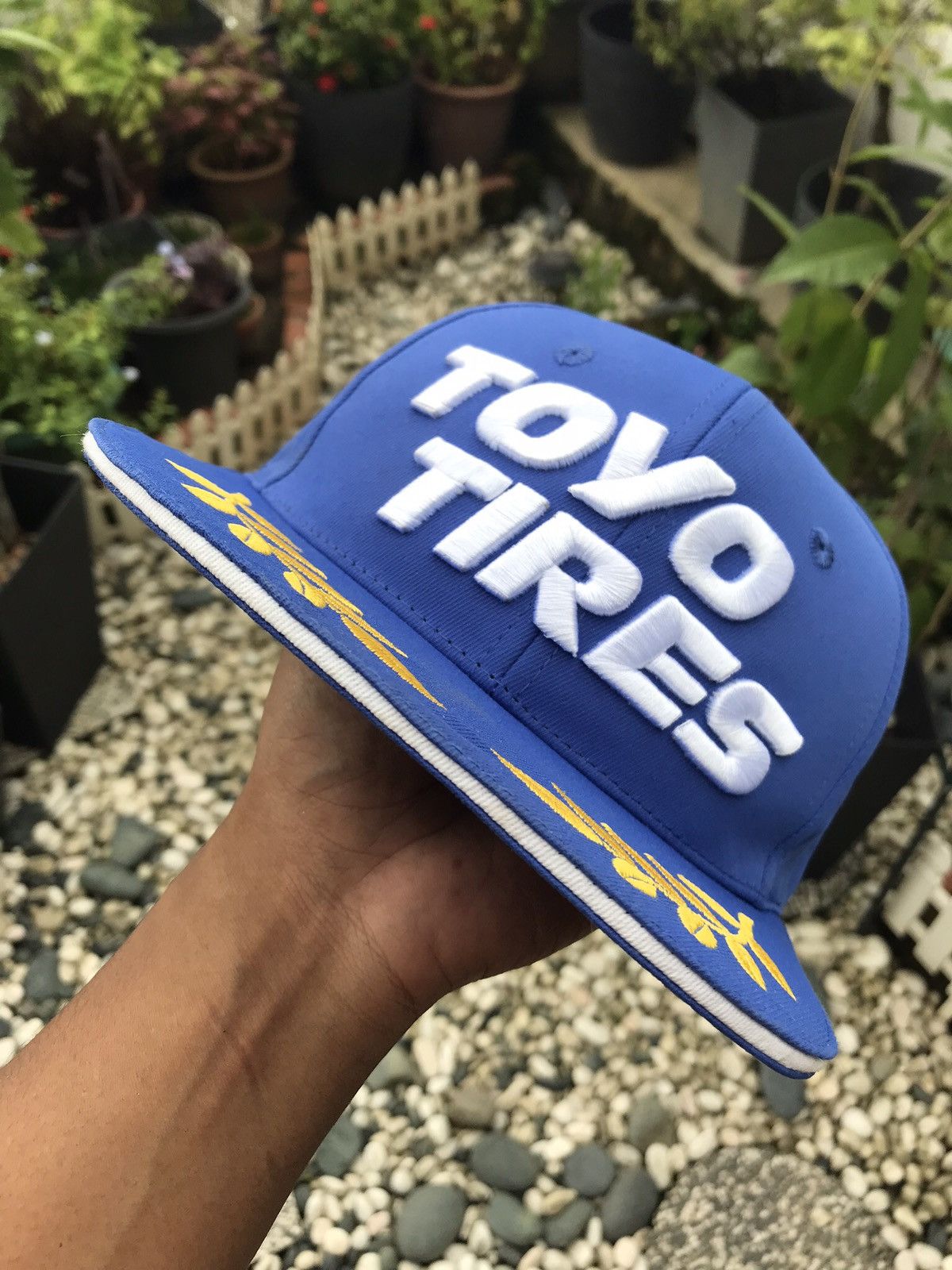 Formula 1 🏁 EMBROIDERY TOYO TIRES PODIUM CAP HAT Size ONE SIZE - 4 Thumbnail