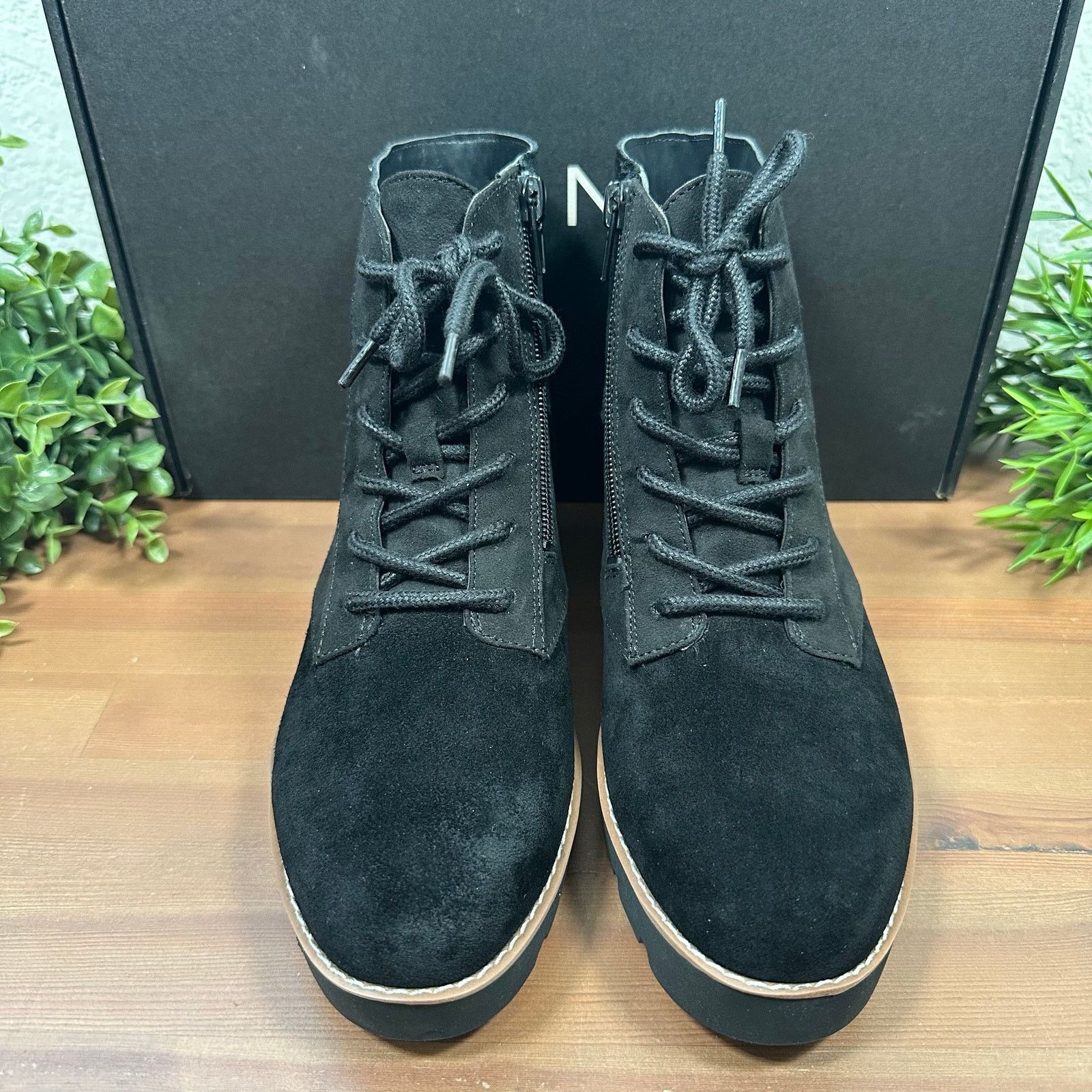 Vionic Vionic Larson Water Repellent Suede Lace-Up Ankle Boots Size US 6 / IT 36 - 4 Thumbnail