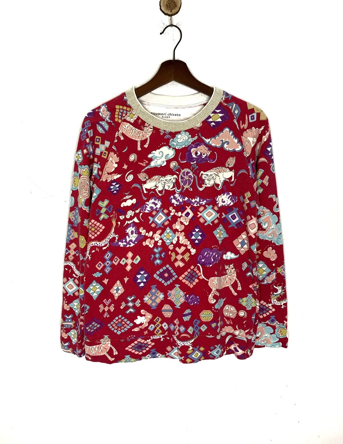 Tsumori Chisato Tsumori Chisato Japanese Pop Art Sweatshirt Size US S / EU 44-46 / 1 - 1 Thumbnail