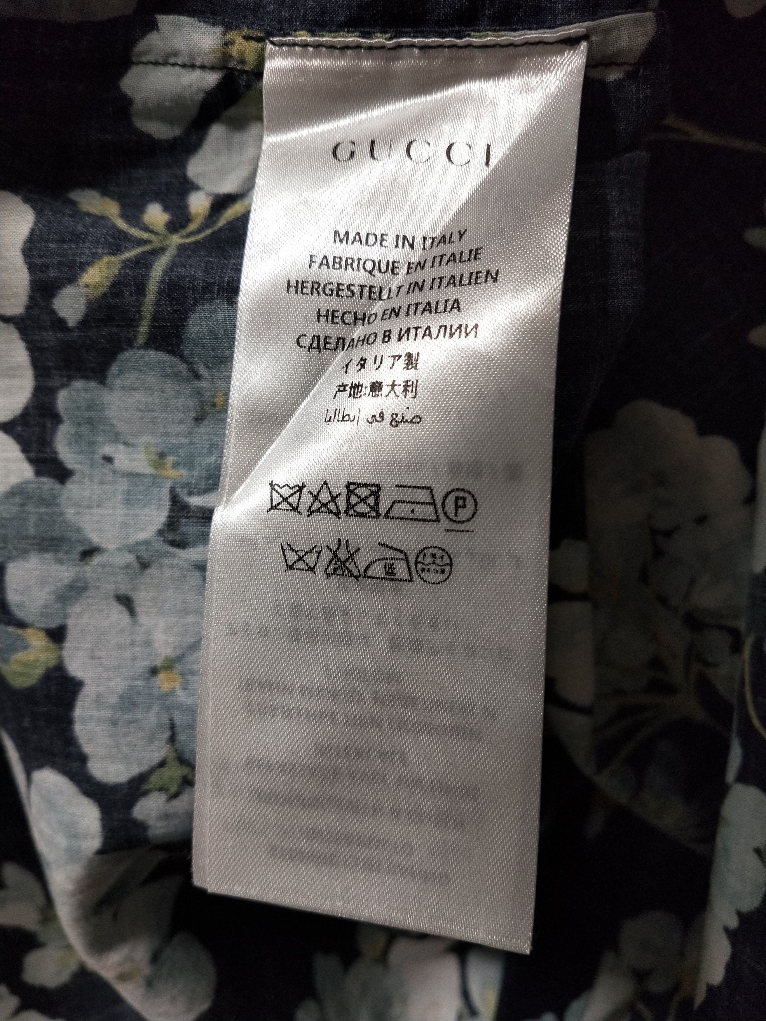 Gucci Blooms Floral Shirt Size US M / EU 48-50 / 2 - 5 Thumbnail