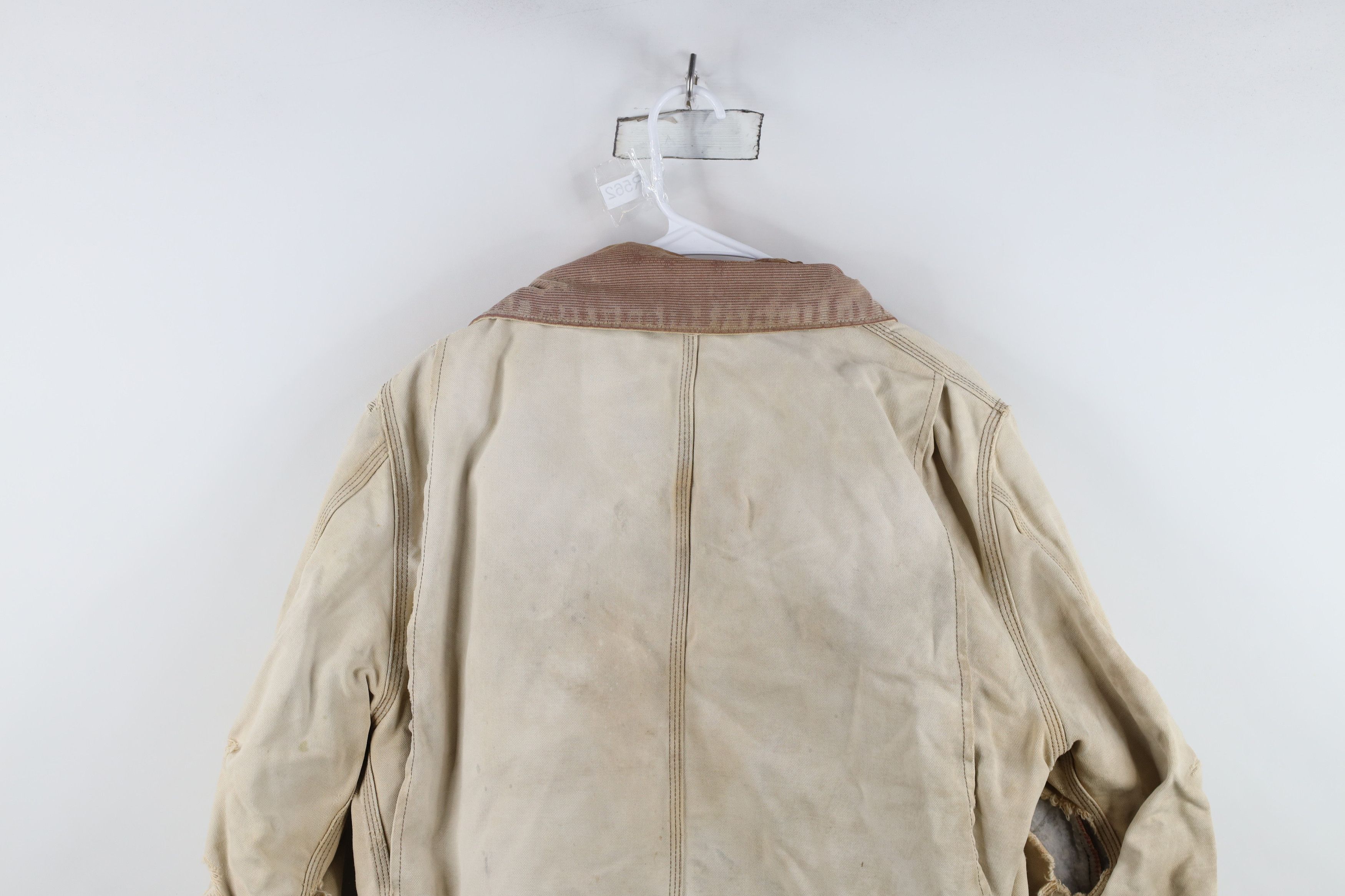 Carhartt Vintage 90s Carhartt Quilted Chore Barn Jacket Duck Brown Size US L / EU 52-54 / 3 - 17 Thumbnail