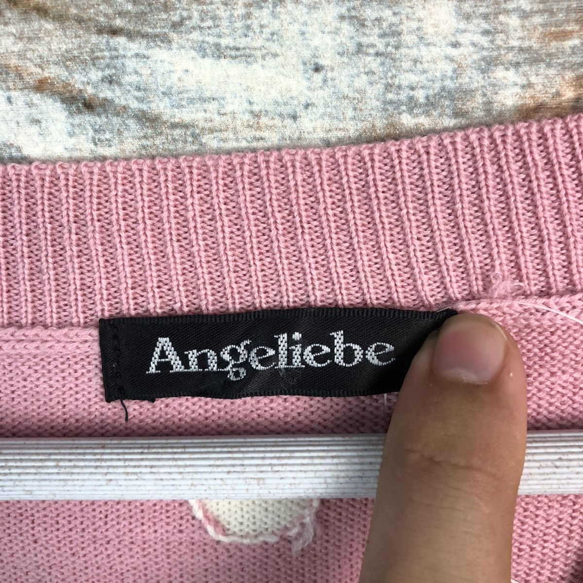 Homespun Knitwear × Japanese Brand Angeliebe Pink Knitwear #A1311 Size S / US 4 / IT 40 - 10 Thumbnail
