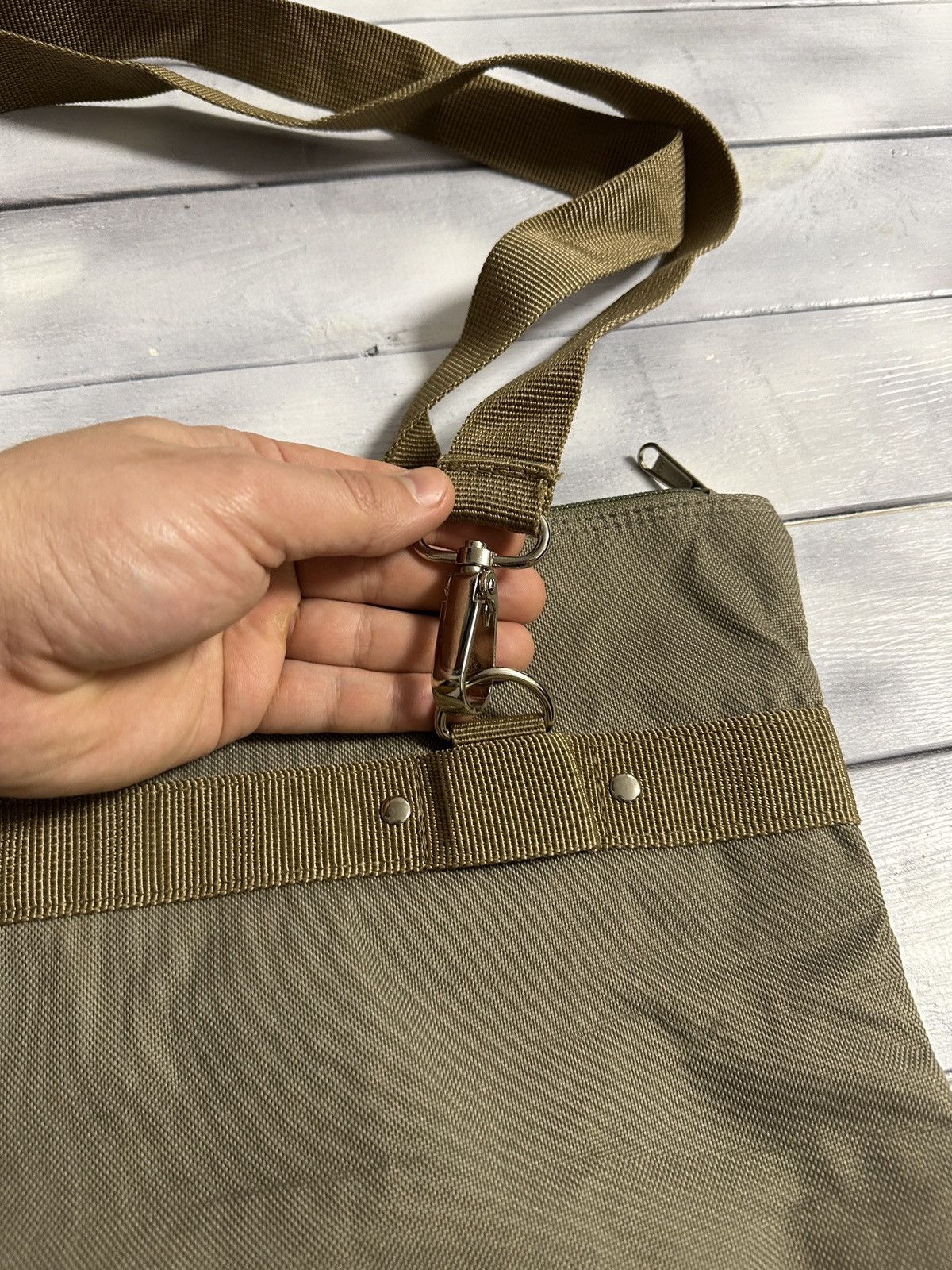 Carhartt Rare Vintage Bag Carhartt Patch Program Japan Style Size ONE SIZE - 4 Thumbnail