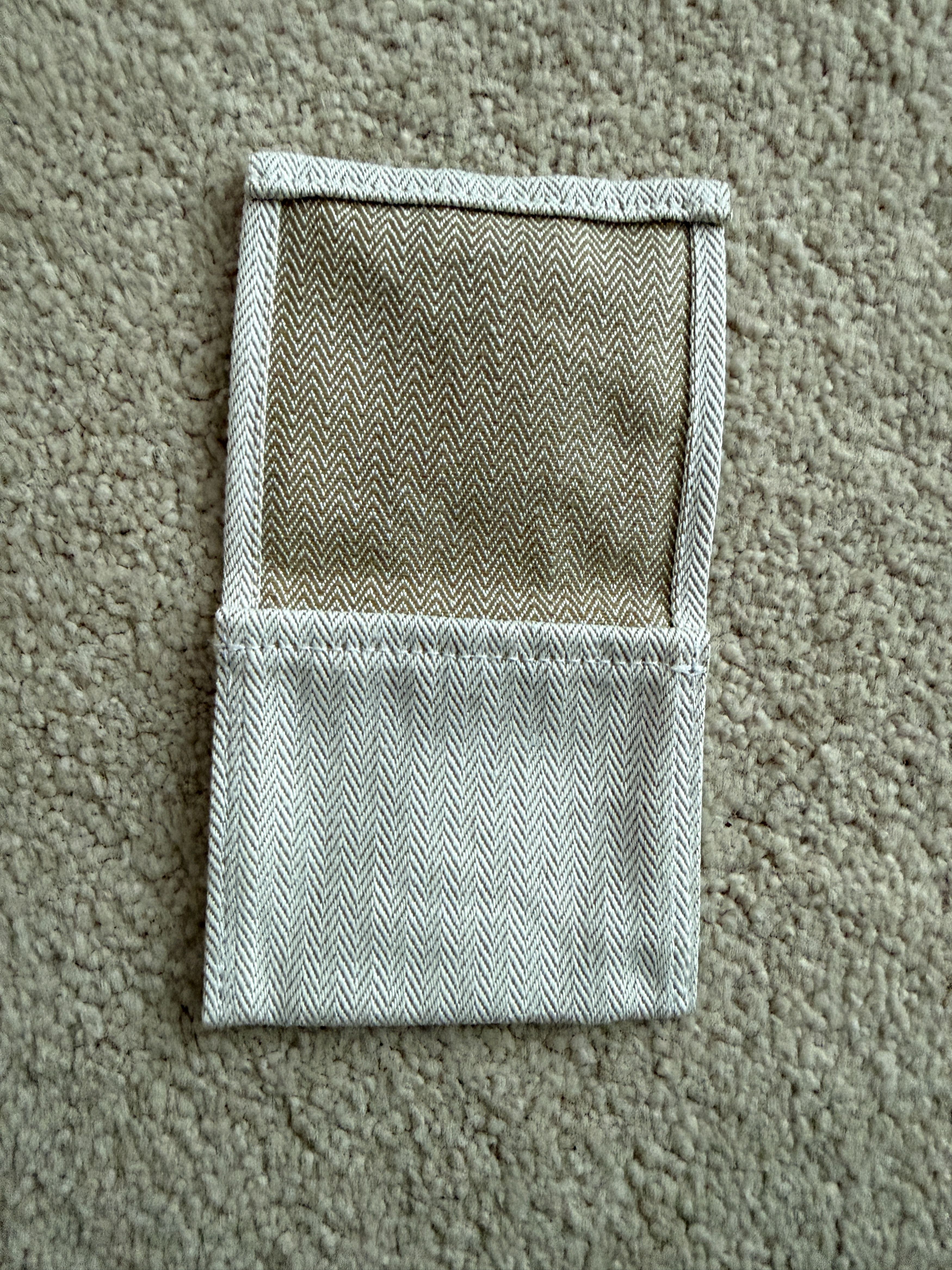 Hermes Authentic Hermes Jewelry Tweed Drawstring Storage Dust Bag Size ONE SIZE - 2 Thumbnail