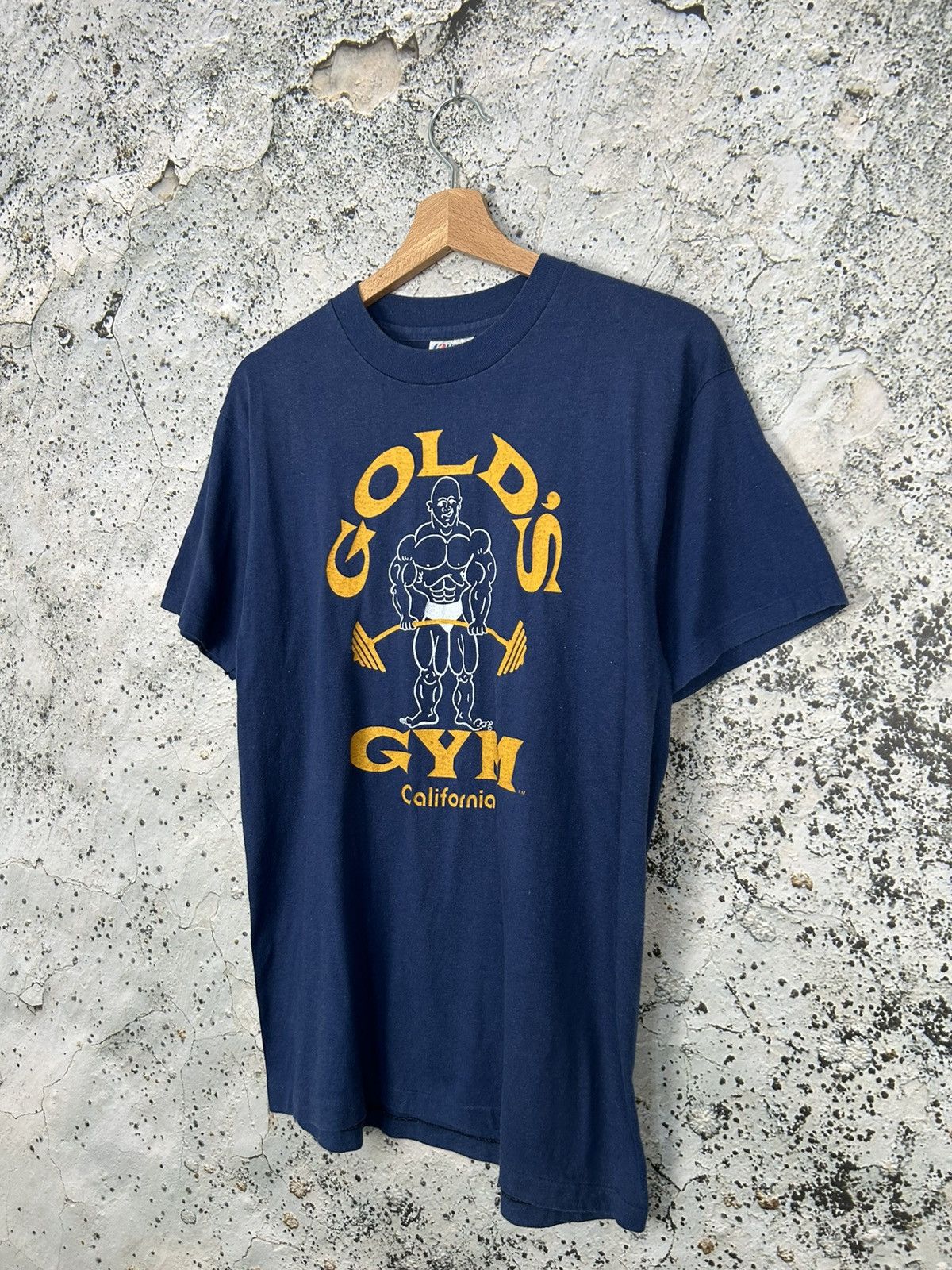 Vintage Vintage Golds Gym California Graphic Tee Archive 90s Sport Size US L / EU 52-54 / 3 - 2 Thumbnail