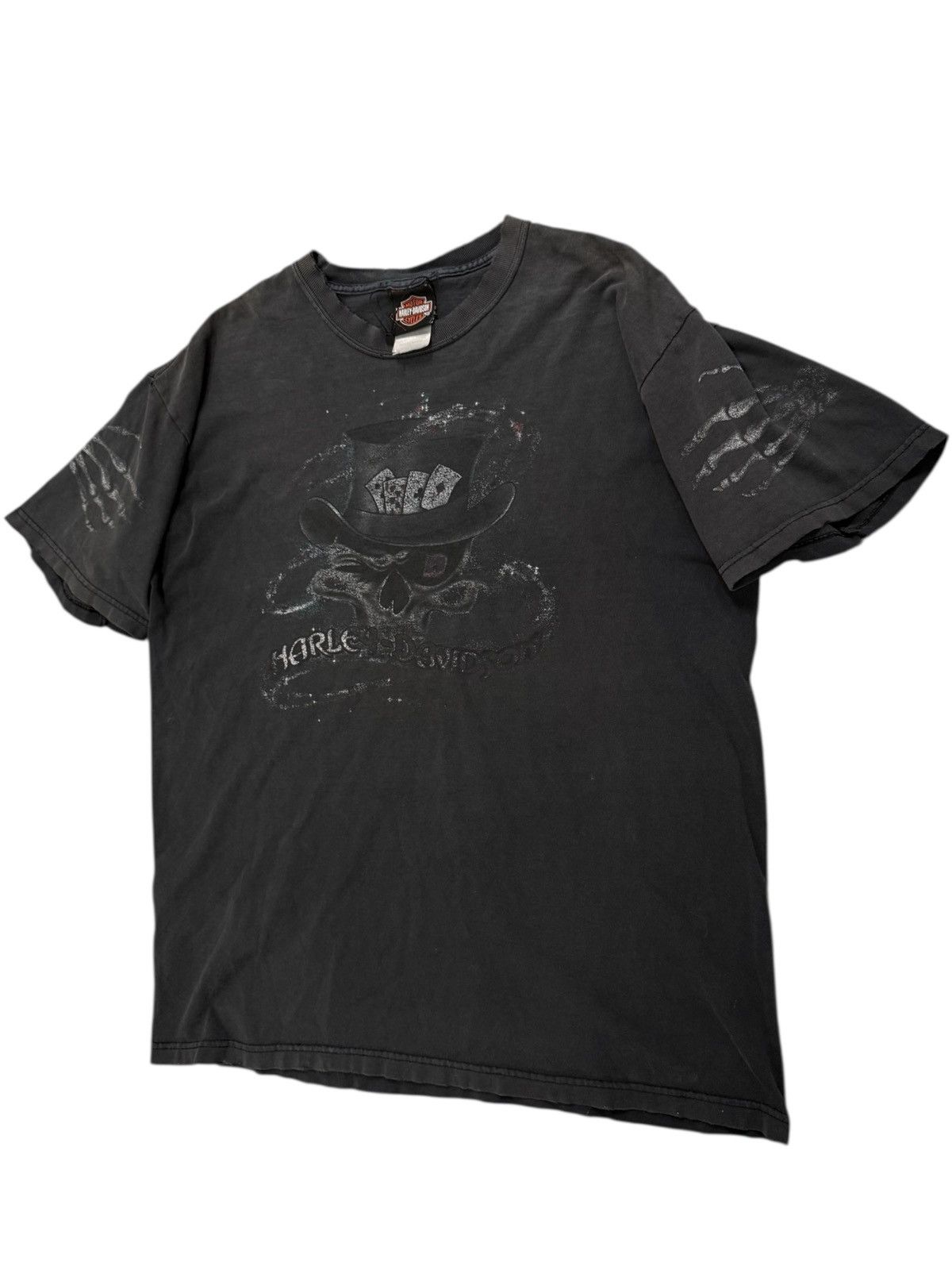 Harley Davidson Vintage Harley davidson skeleton T Size US M / EU 48-50 / 2 - 6 Thumbnail