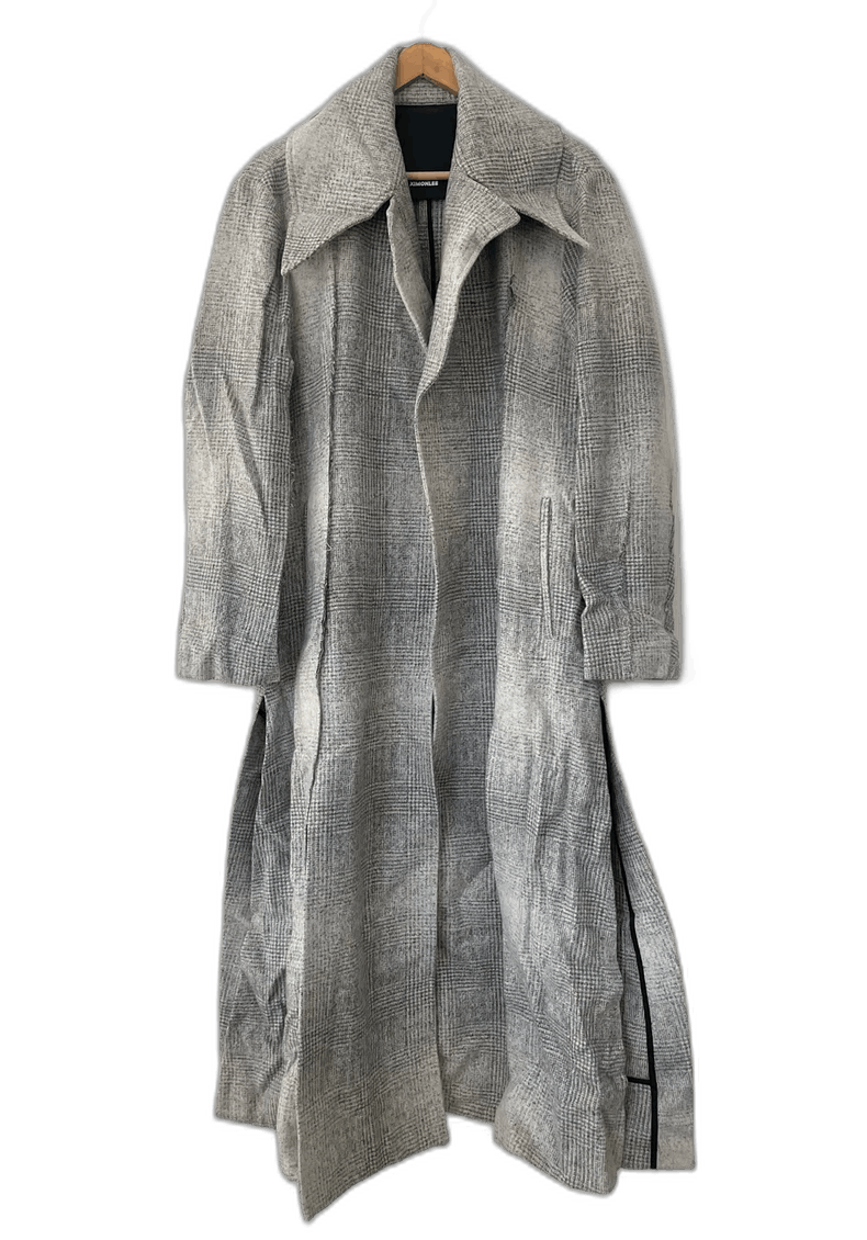 Ximon Lee Ximon Lee Long Wool Coat for Men Size S / US 4 / IT 40 - 1 Thumbnail