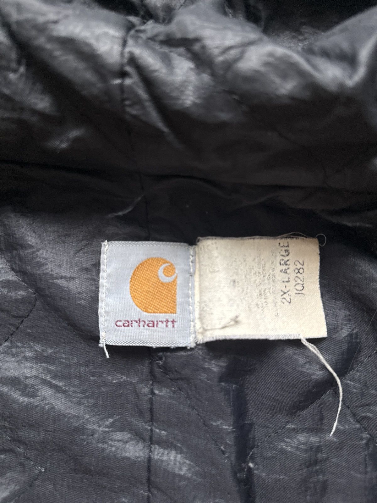 Carhartt CHT JQ282 X-Large oversize denim Carhartt jacket insulated Size US XL / EU 56 / 4 - 12 Thumbnail