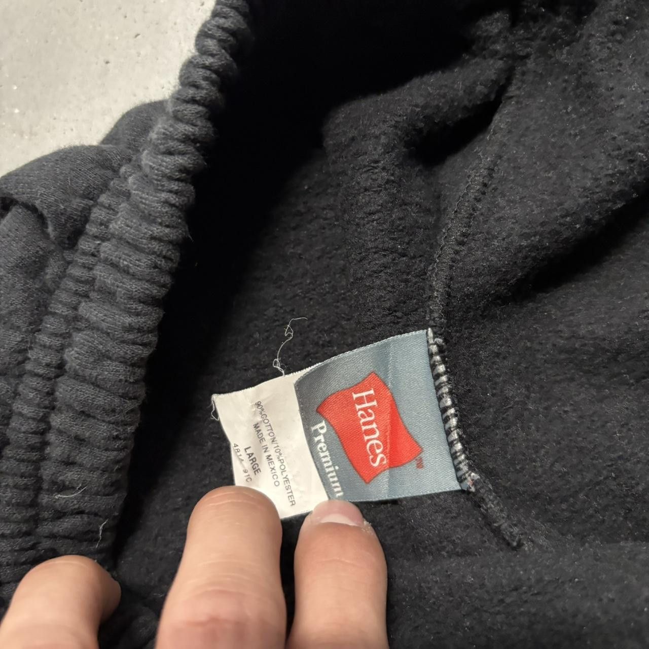 Japanese Brand × Vintage Crazy Vintage Y2K/2000s Black Essential Sweatpants! Size US 30 / EU 46 - 6 Thumbnail