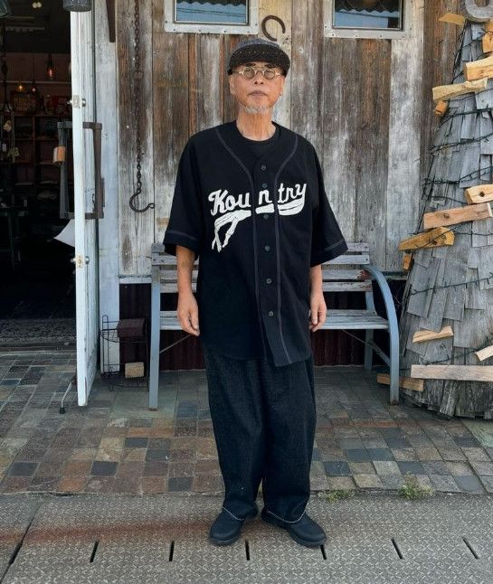 Kapital KAPITAL kountry 16 tenjiku baseball shirt black bone new Size US XL / EU 56 / 4 - 8 Thumbnail