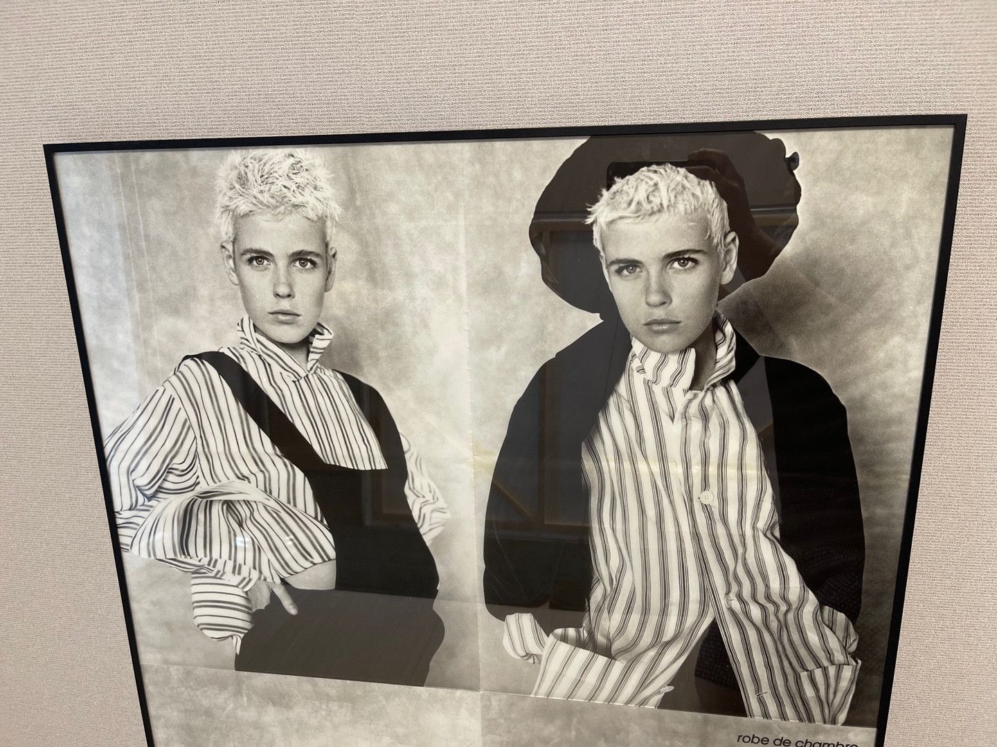 Comme des Garcons × Comme des Garcons Homme Plus COMME des GARCONS robe de chambre AD1986 Art Poster Size ONE SIZE - 3 Thumbnail